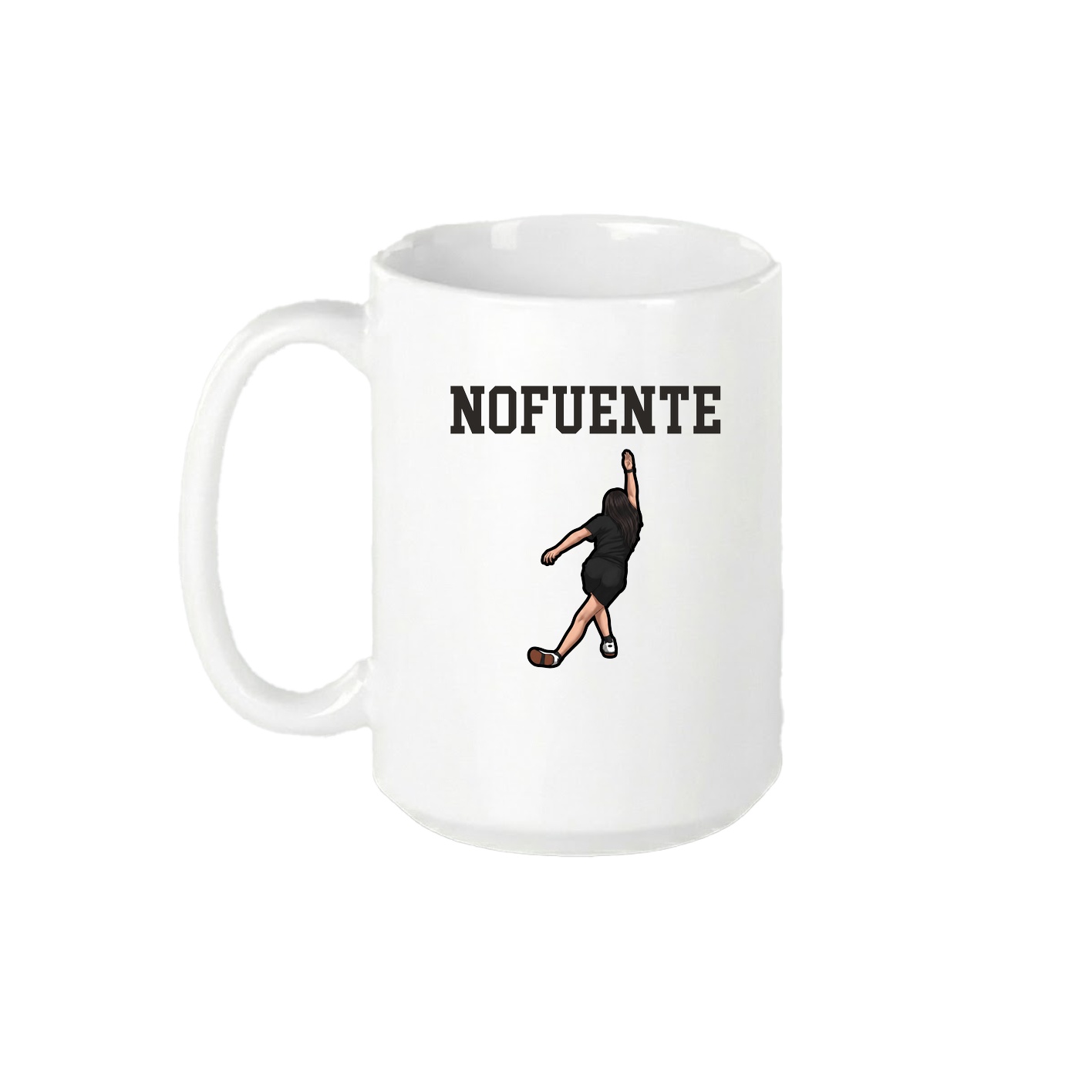 15oz Coffee Mug — Shirsey in White