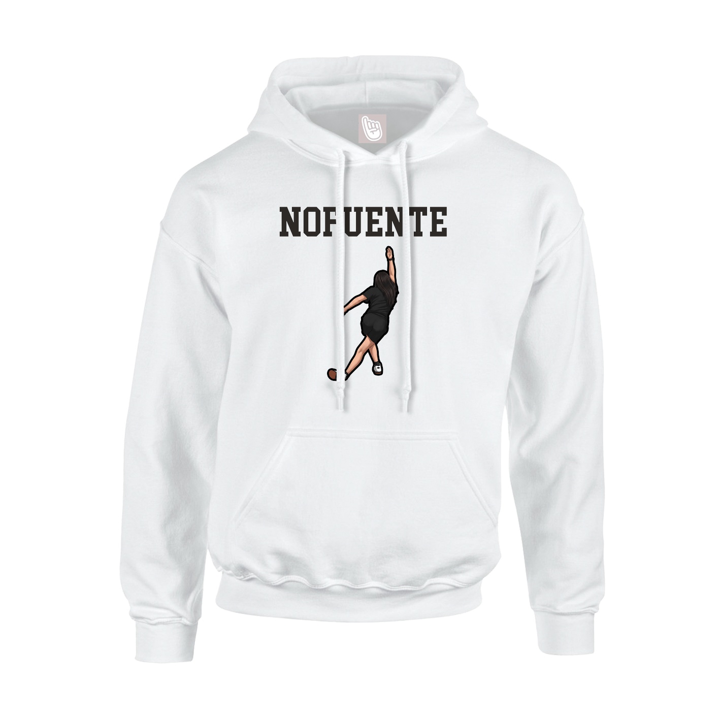 Hoodie — Shirsey in White