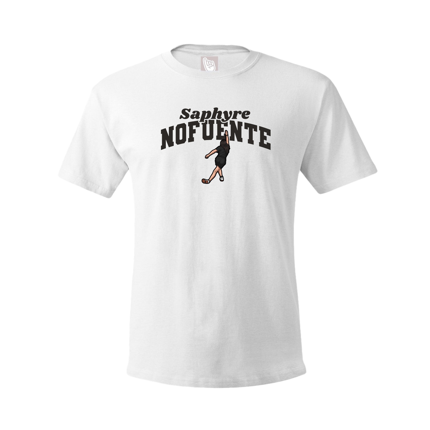 Youth Tee — Signature Arch in White