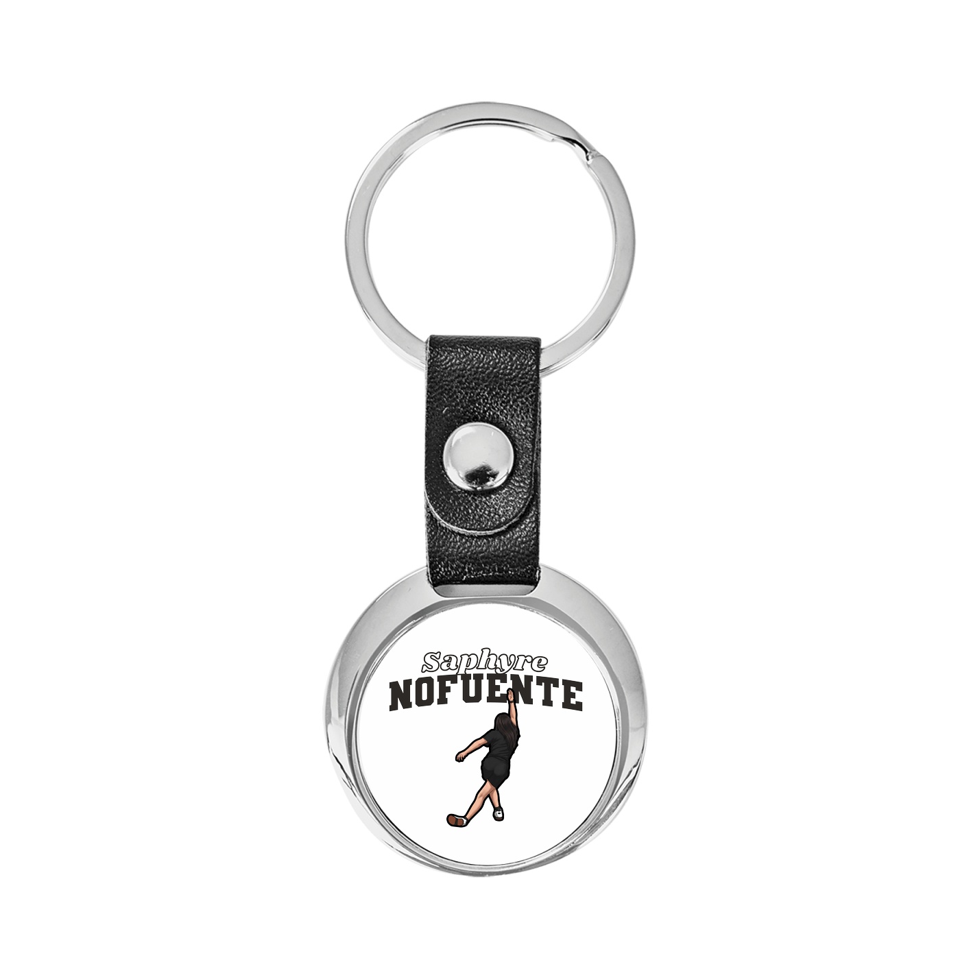 Key Chain — Name Arch in Classic