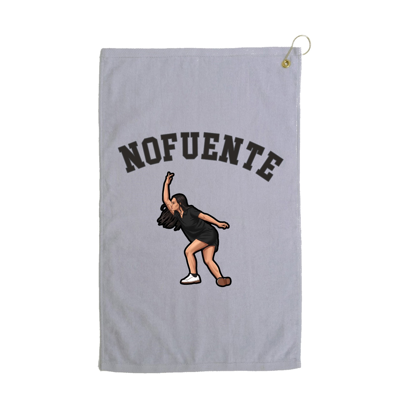 Golf Towel — Shirsey Arch in Grey