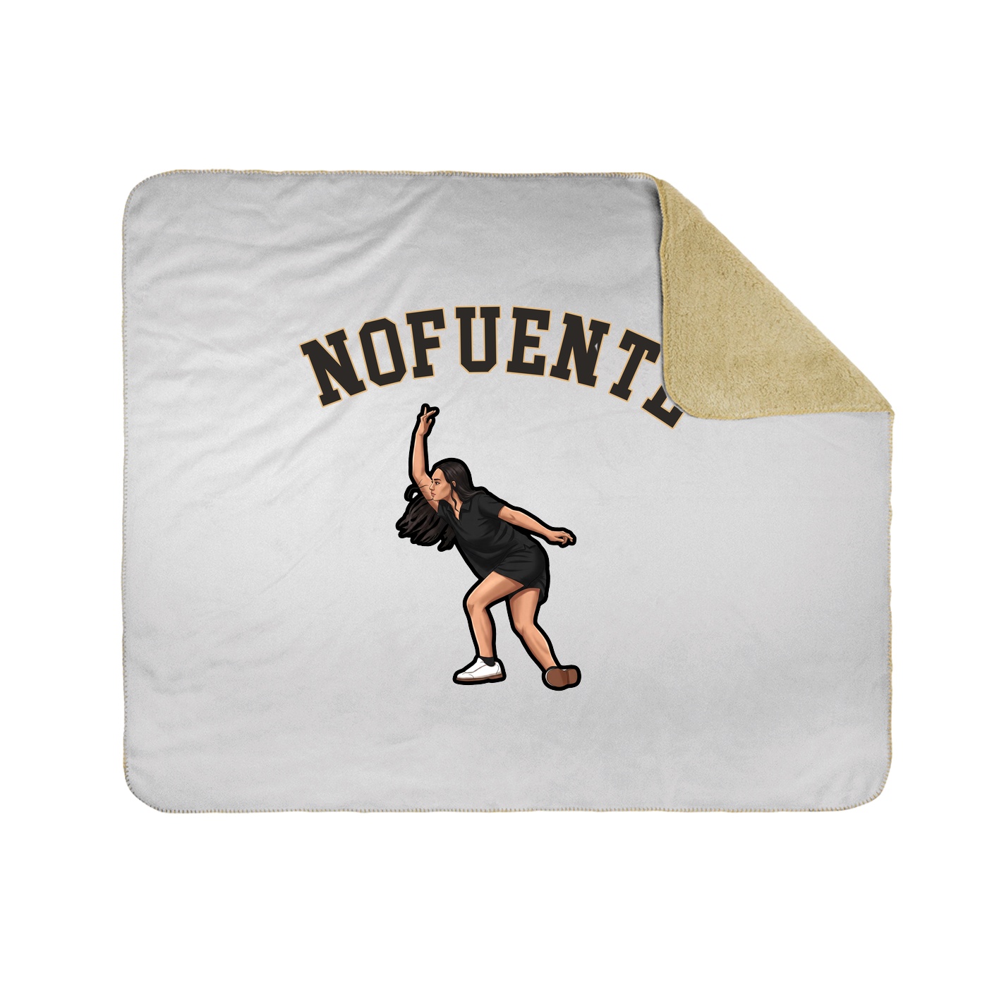 Throw Blanket — Shirsey Arch in White