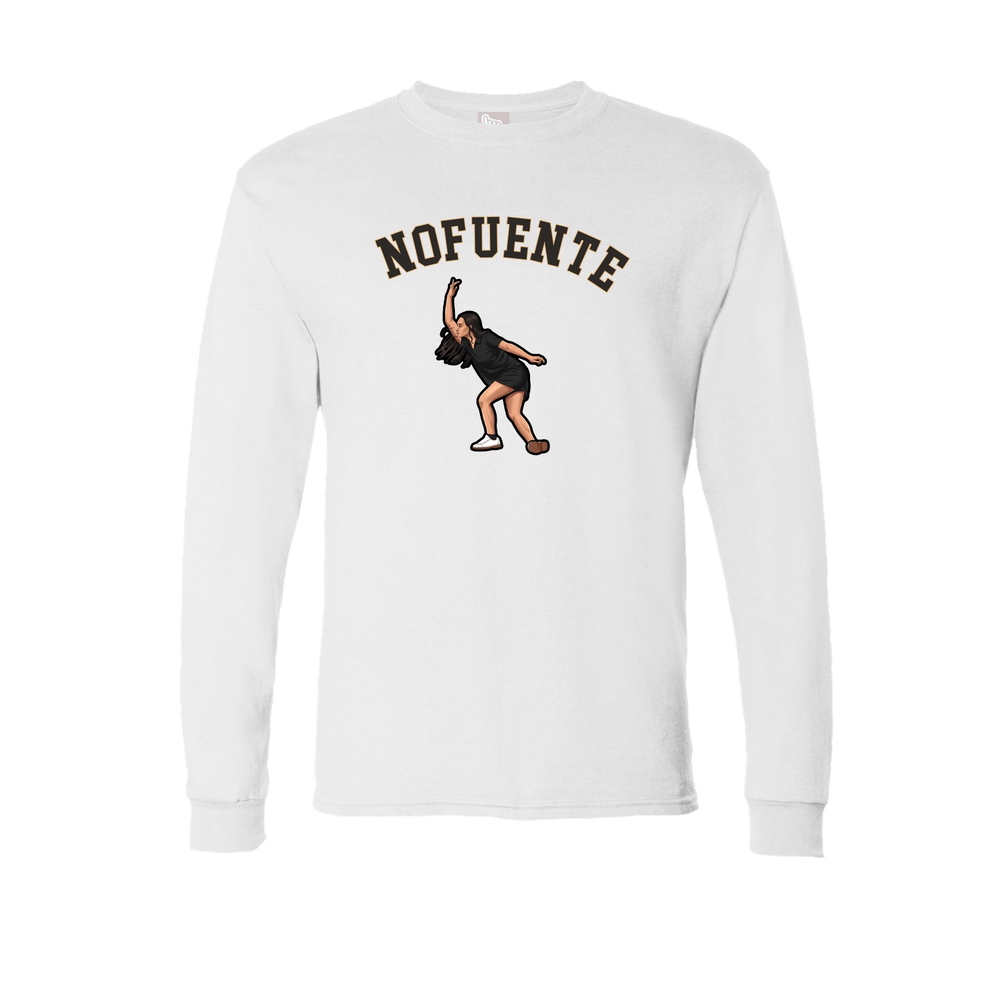 Long Sleeve Tee — Shirsey Arch in White