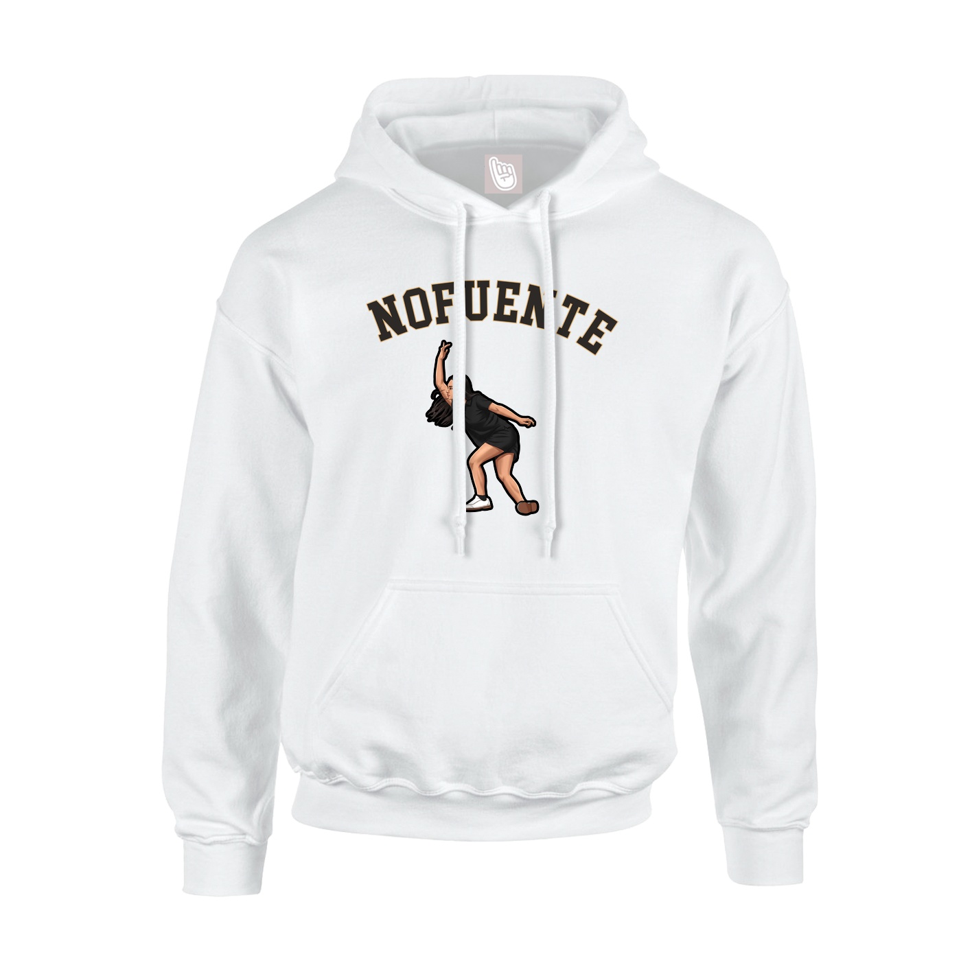 Hoodie — Shirsey Arch in White
