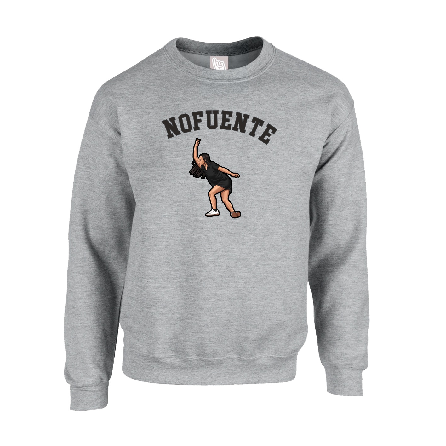 Fleece Crew — Shirsey Arch in Grey