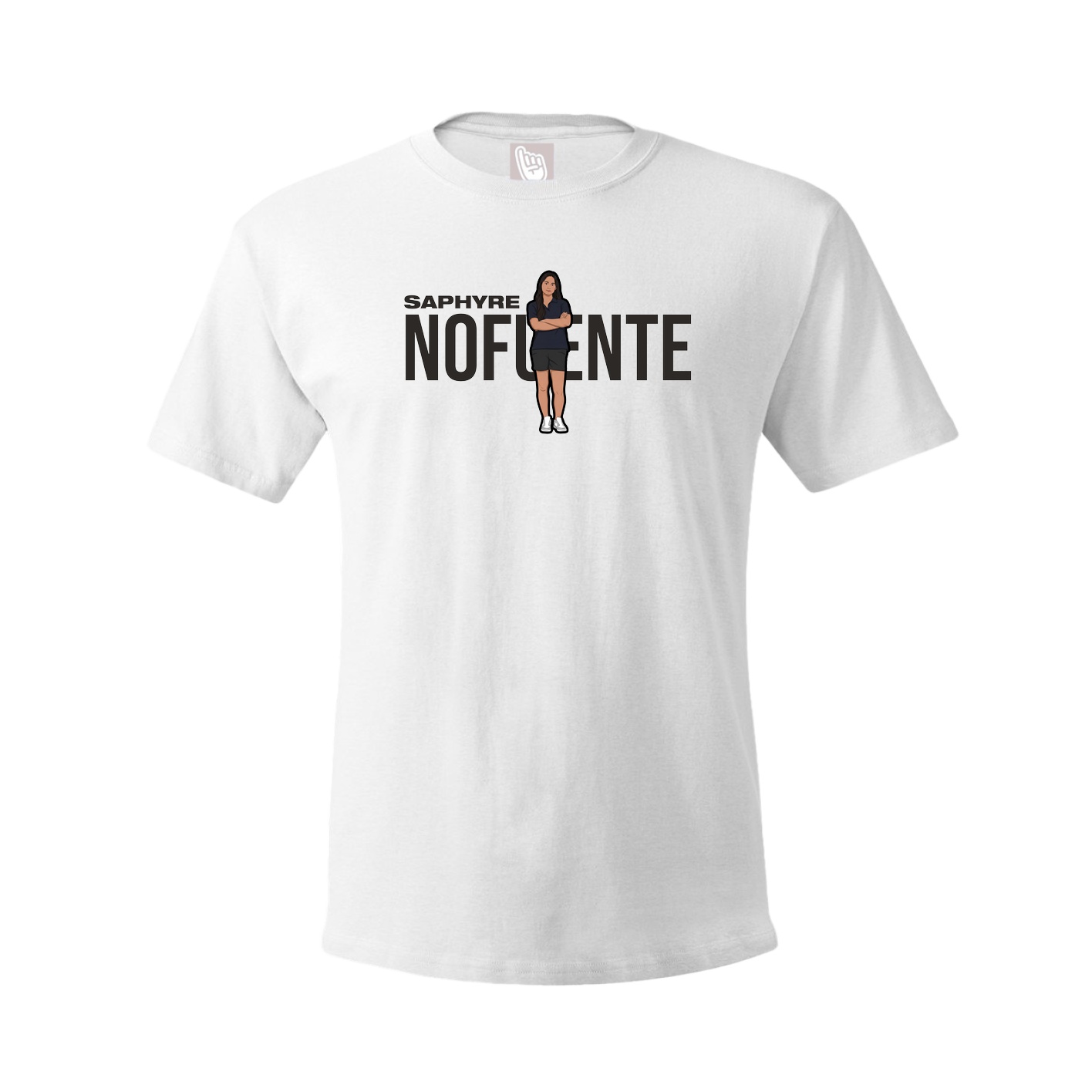 Tee — Player Name in White