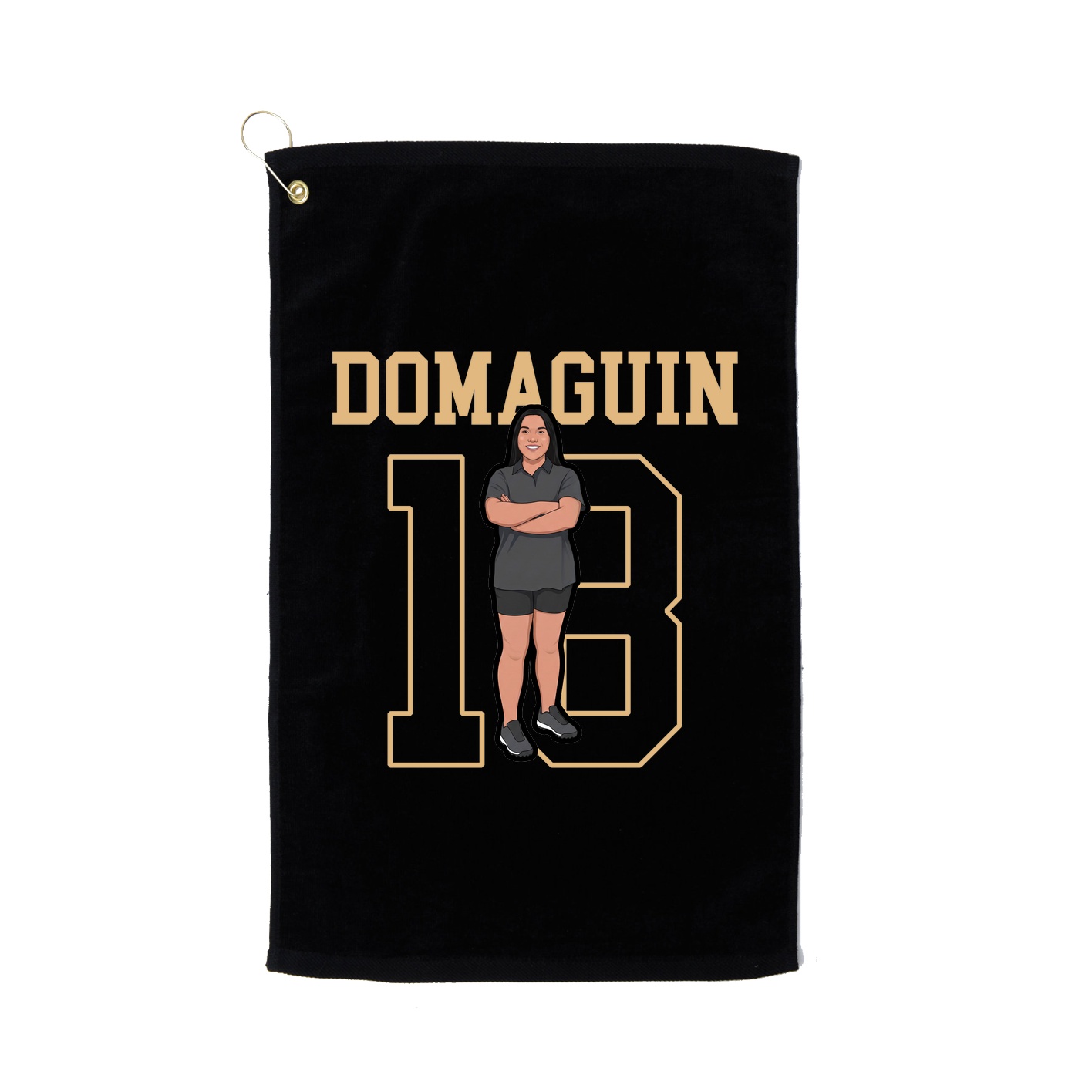 Golf Towel — Shirsey in Black