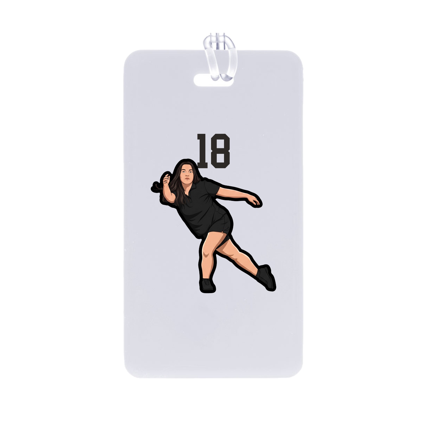 Bag Tag — Number Top in Classic