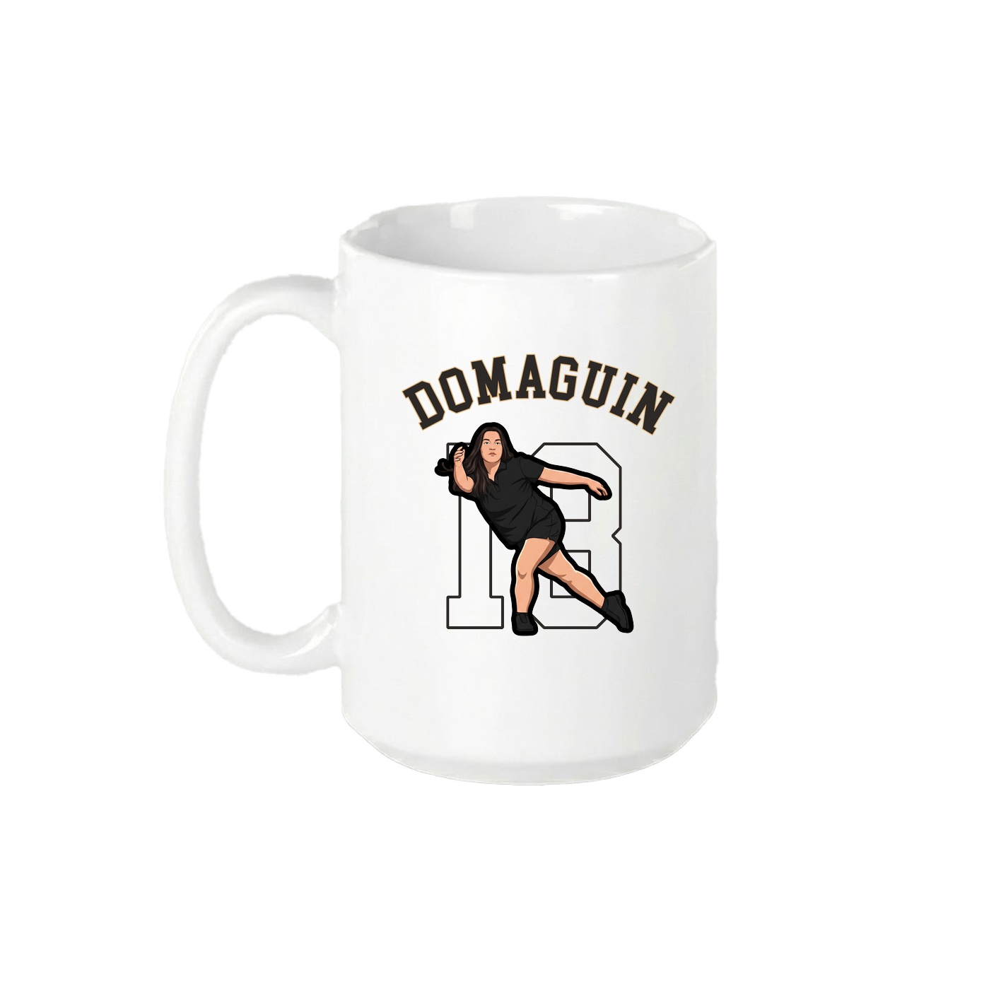 15oz Coffee Mug — Shirsey Arch in White
