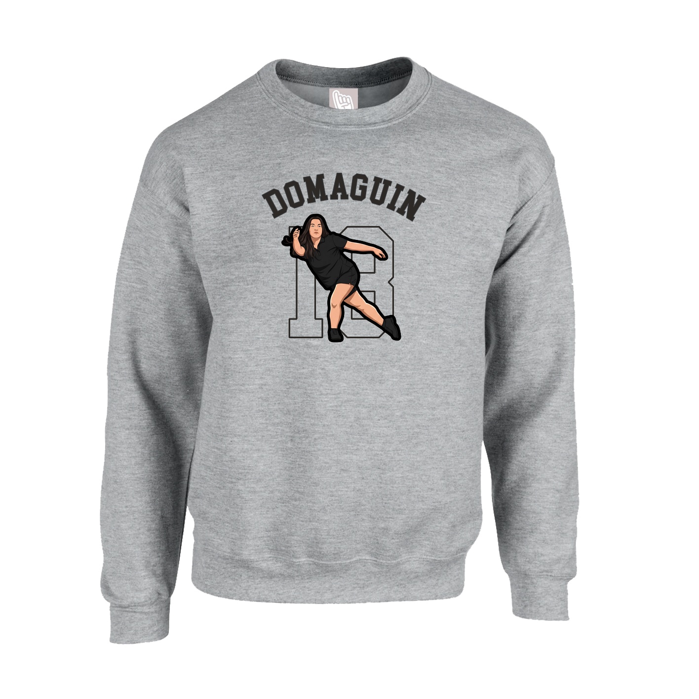 Fleece Crew — Shirsey Arch in Grey