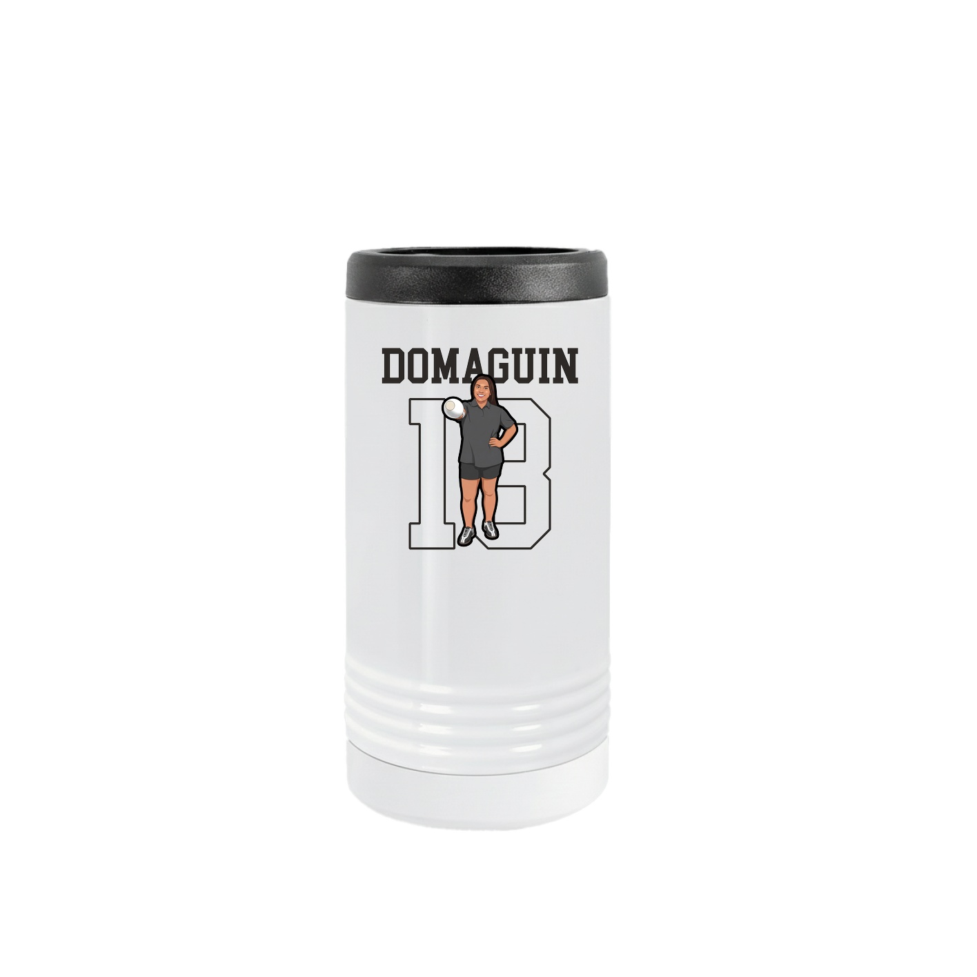 Slim Beverage Holder — Shirsey in White