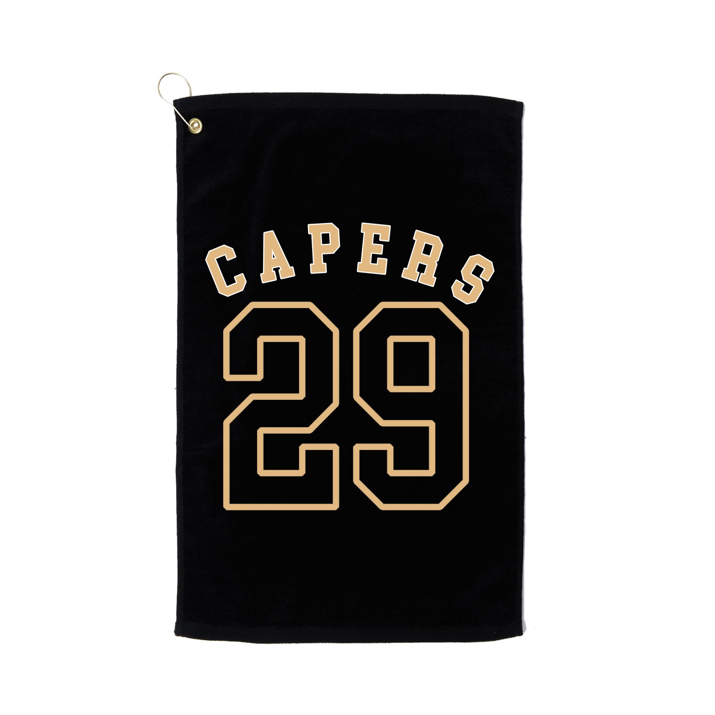 Golf Towel — Shirsey Arch in Black