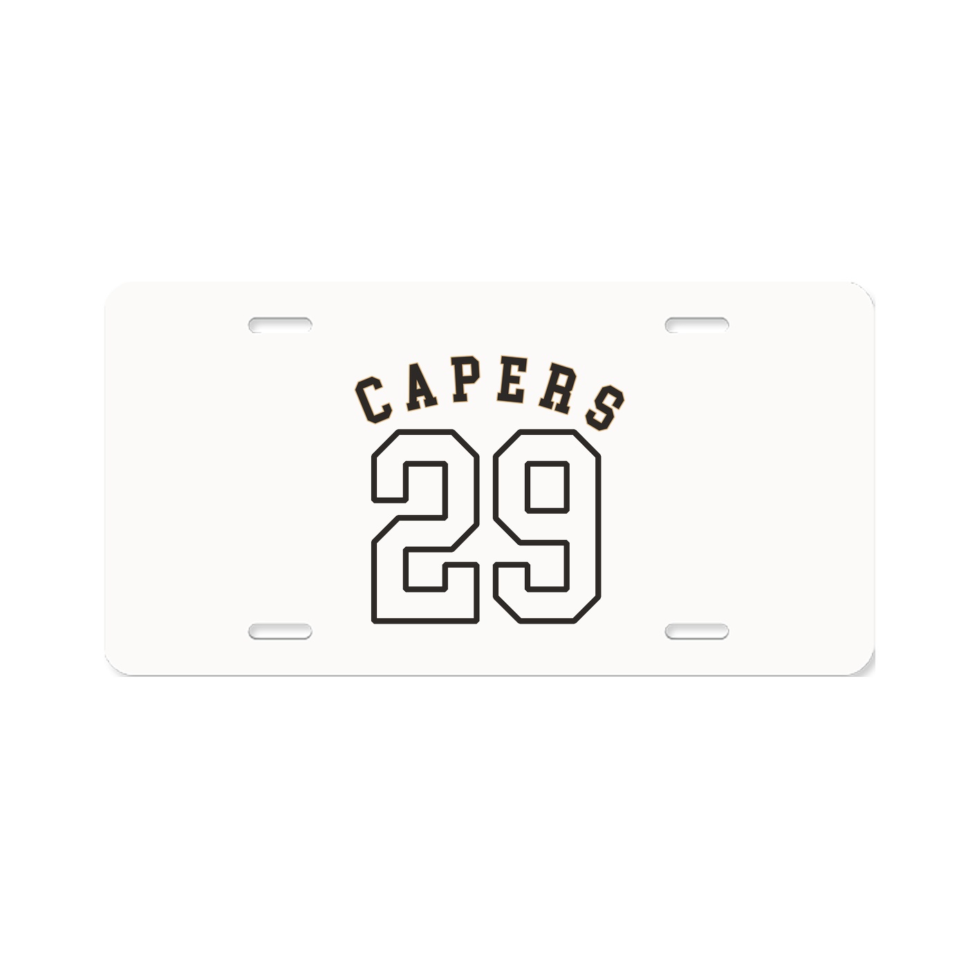 License Plate — Shirsey Arch in Classic