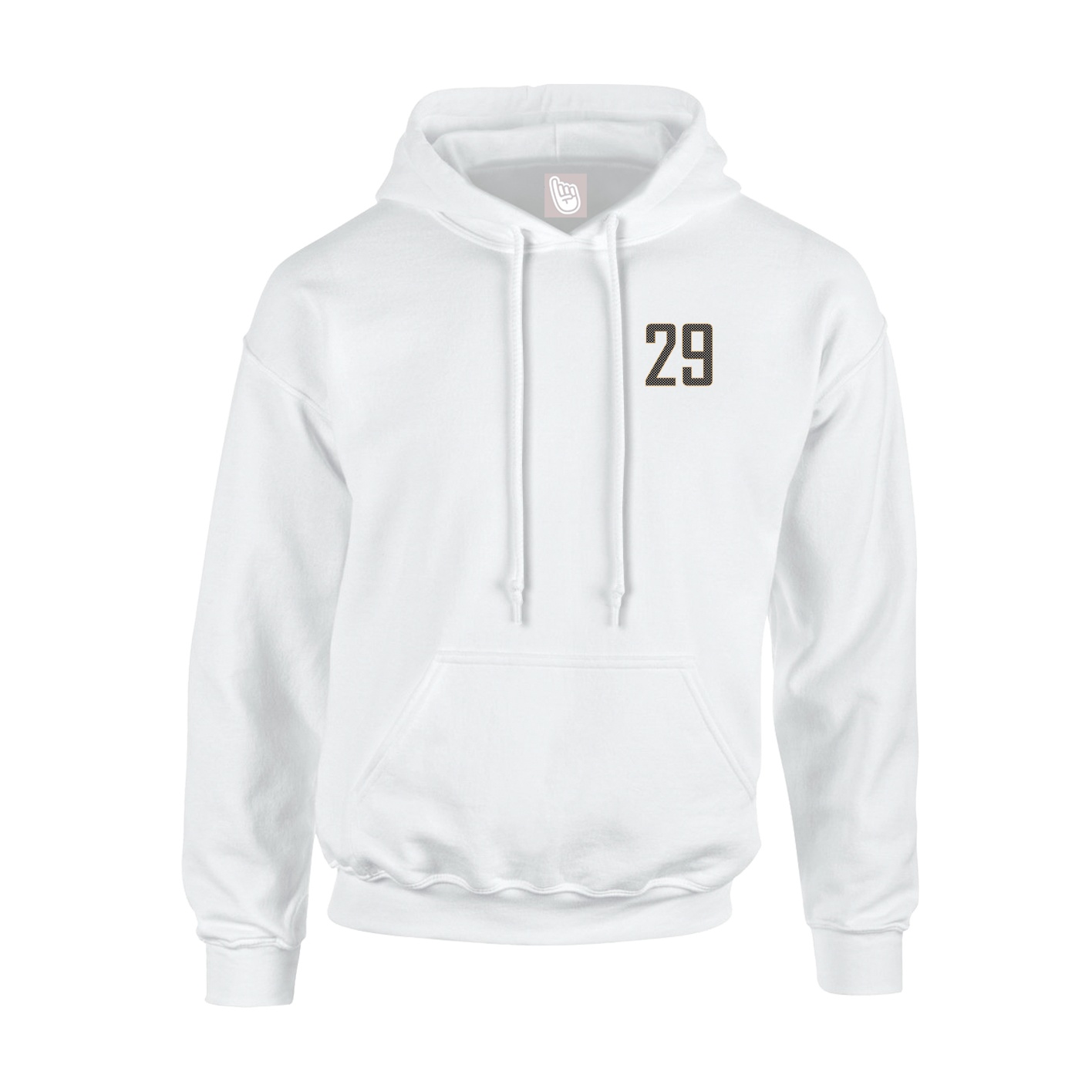 Youth Hoodie — Front Shirsy in White