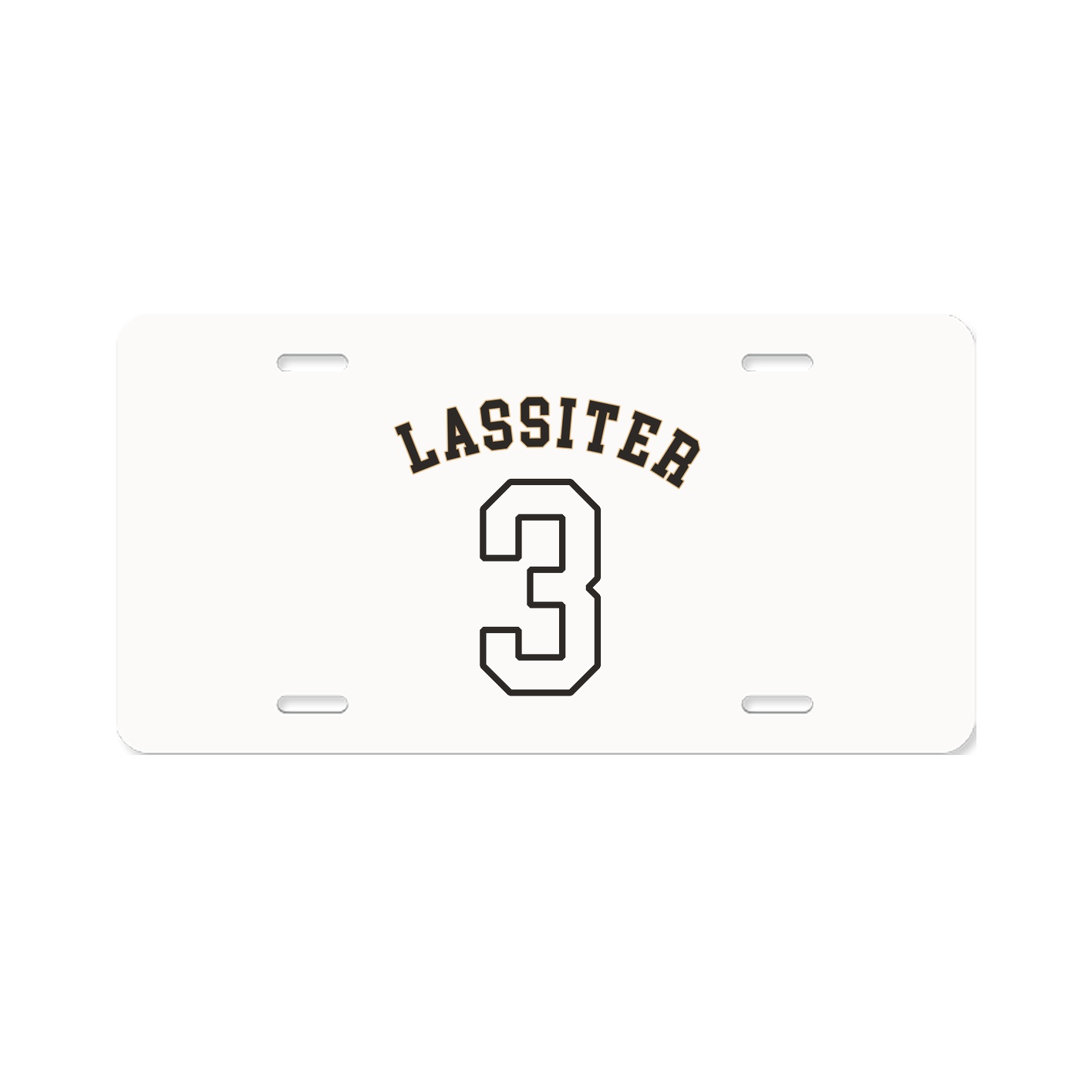 License Plate — Shirsey Arch in Classic