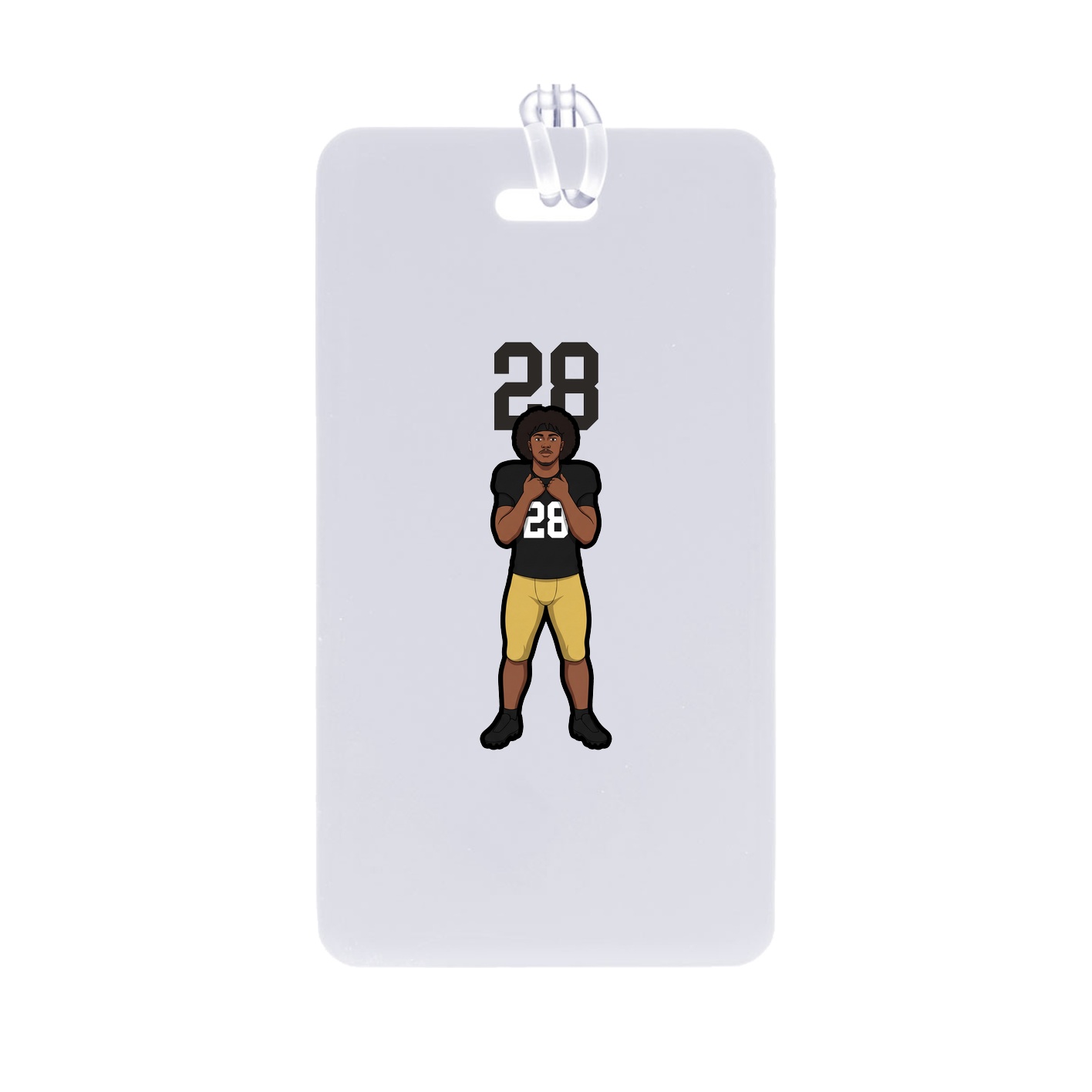 Bag Tag — Number Top in Classic