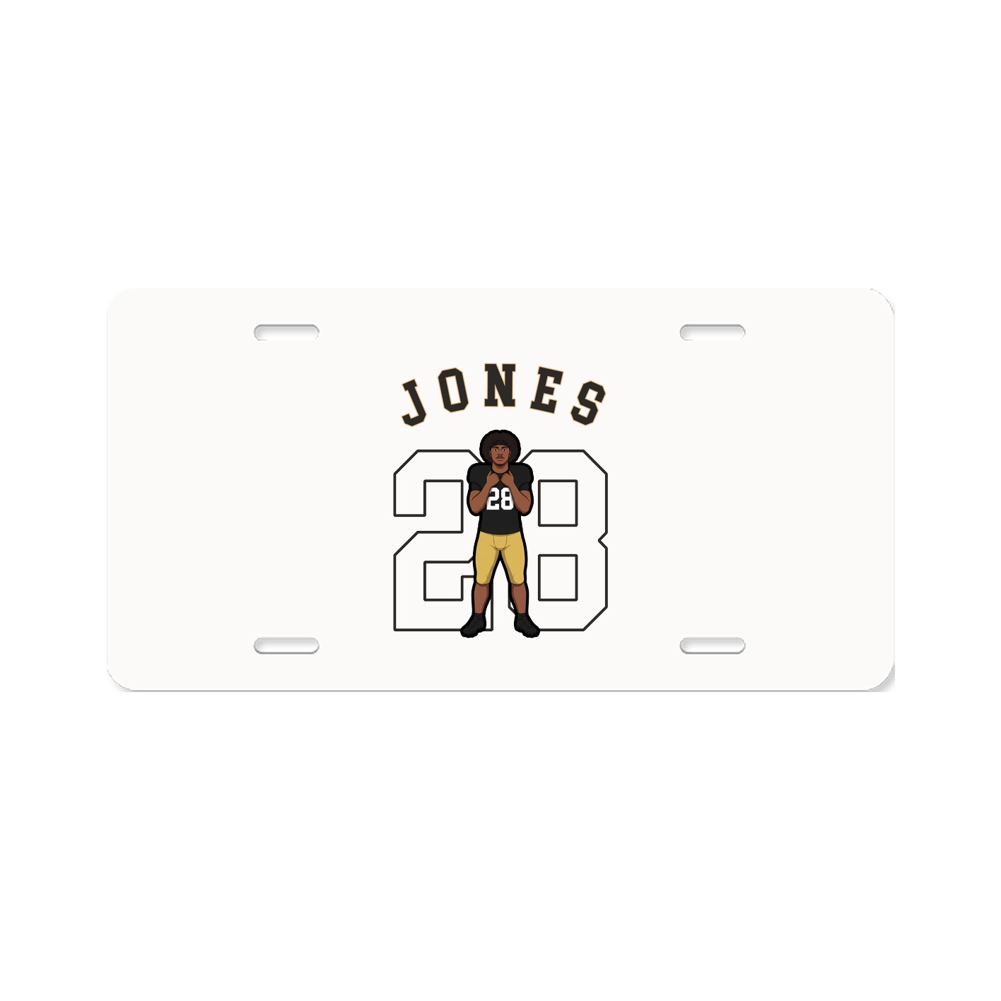 License Plate — Shirsey Arch in Classic