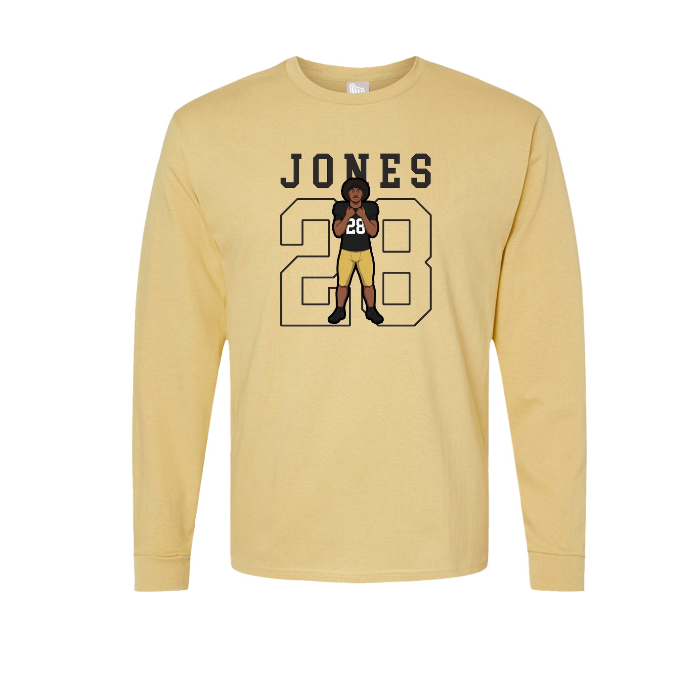 Long Sleeve Tee — Shirsey in Vegas Gold