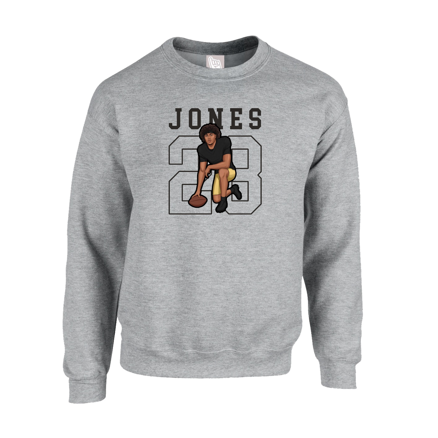 Fleece Crew — Shirsey in Grey
