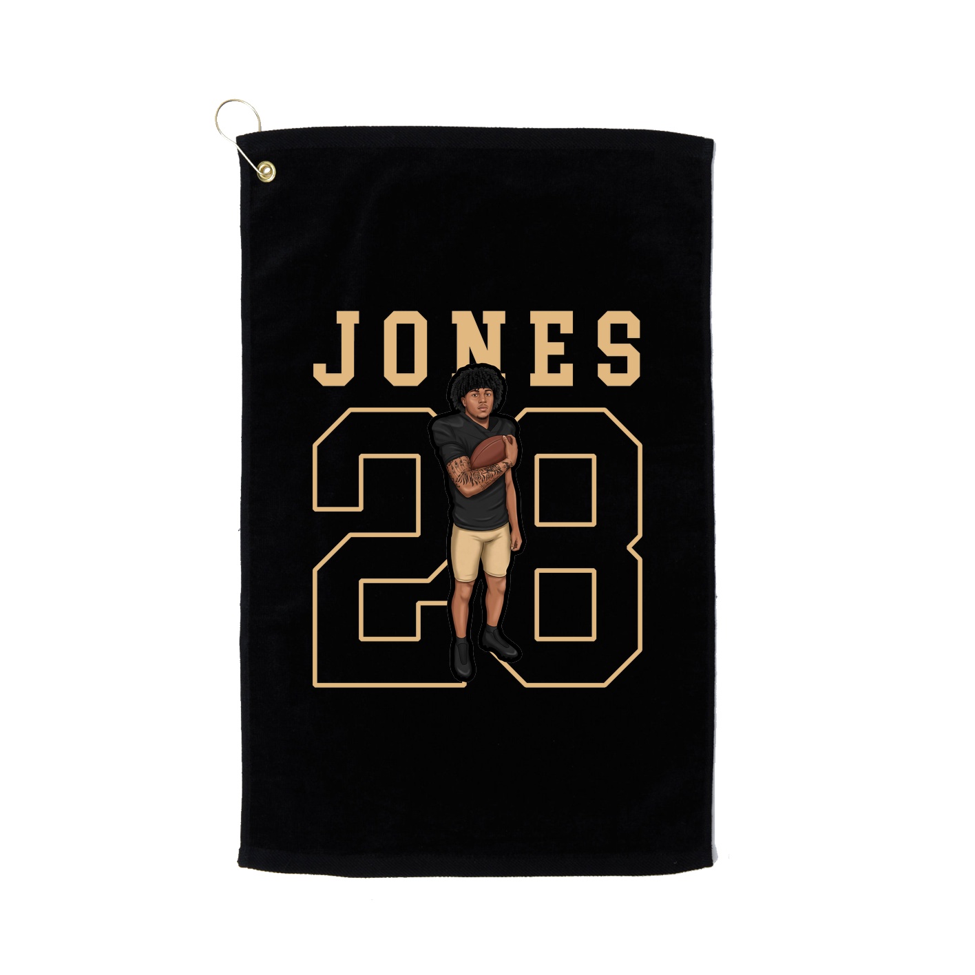 Golf Towel — Shirsey in Black