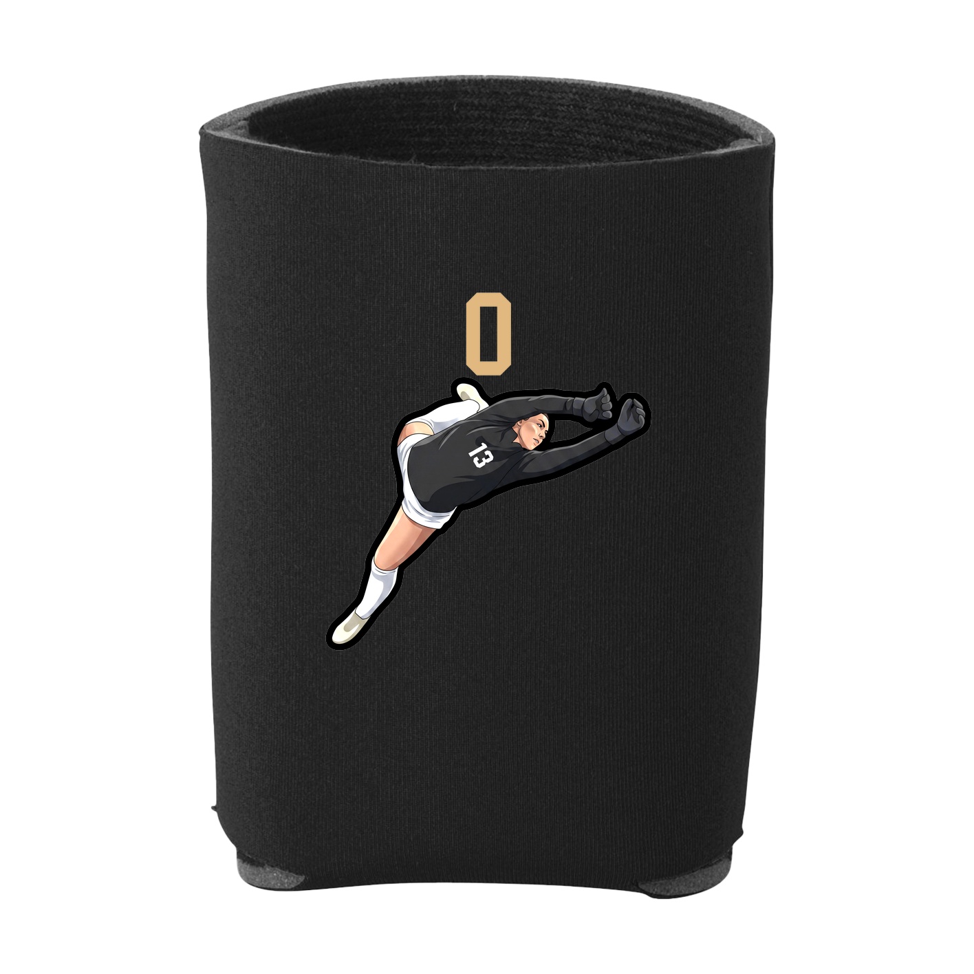 Can Holder — Number Top in Black