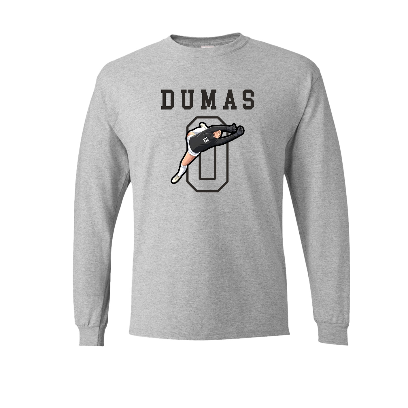 Long Sleeve Tee — Shirsey in Grey