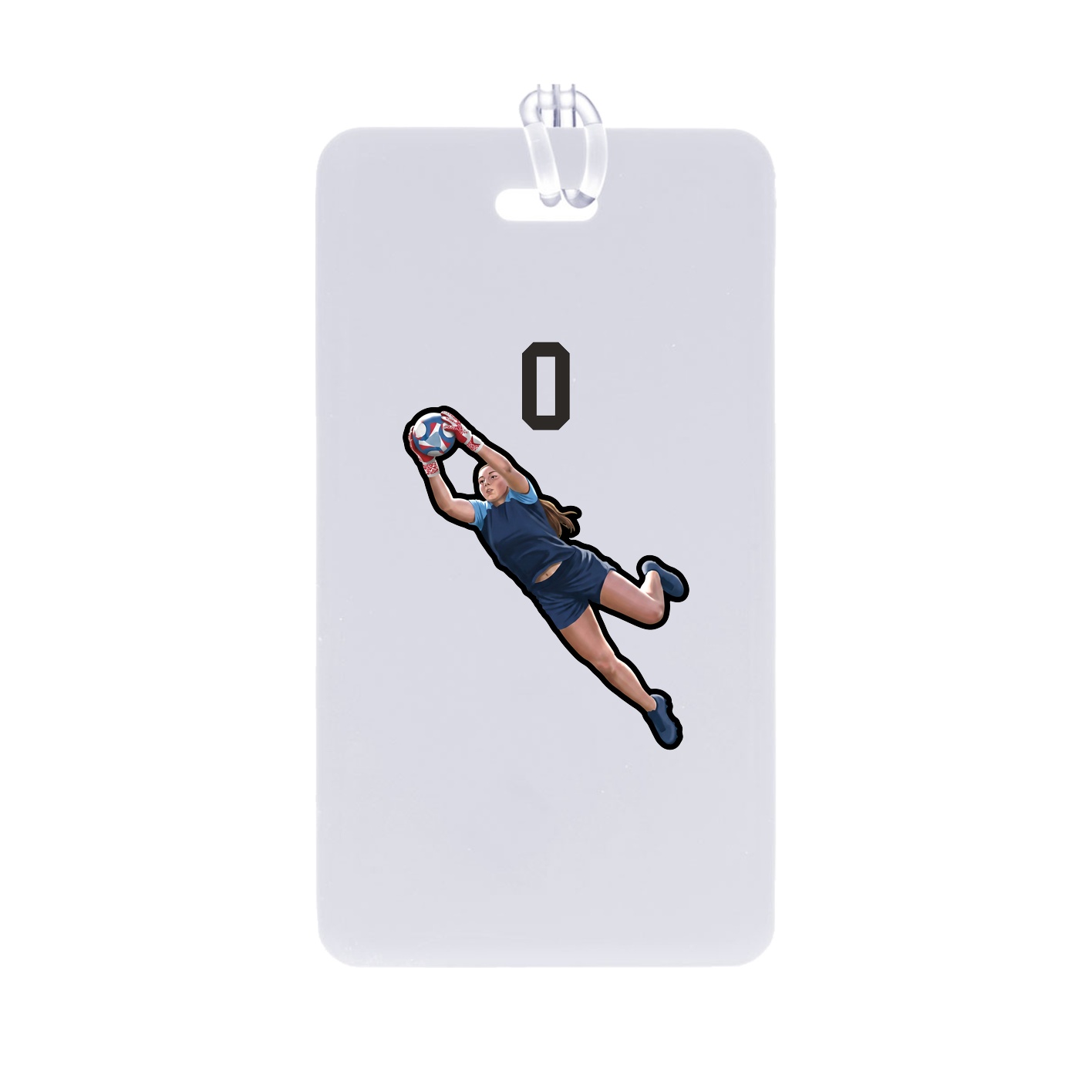 Bag Tag — Number Top in Classic