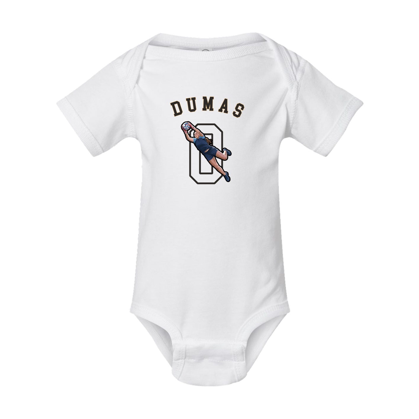 Baby Onesie — Shirsey Arch in White