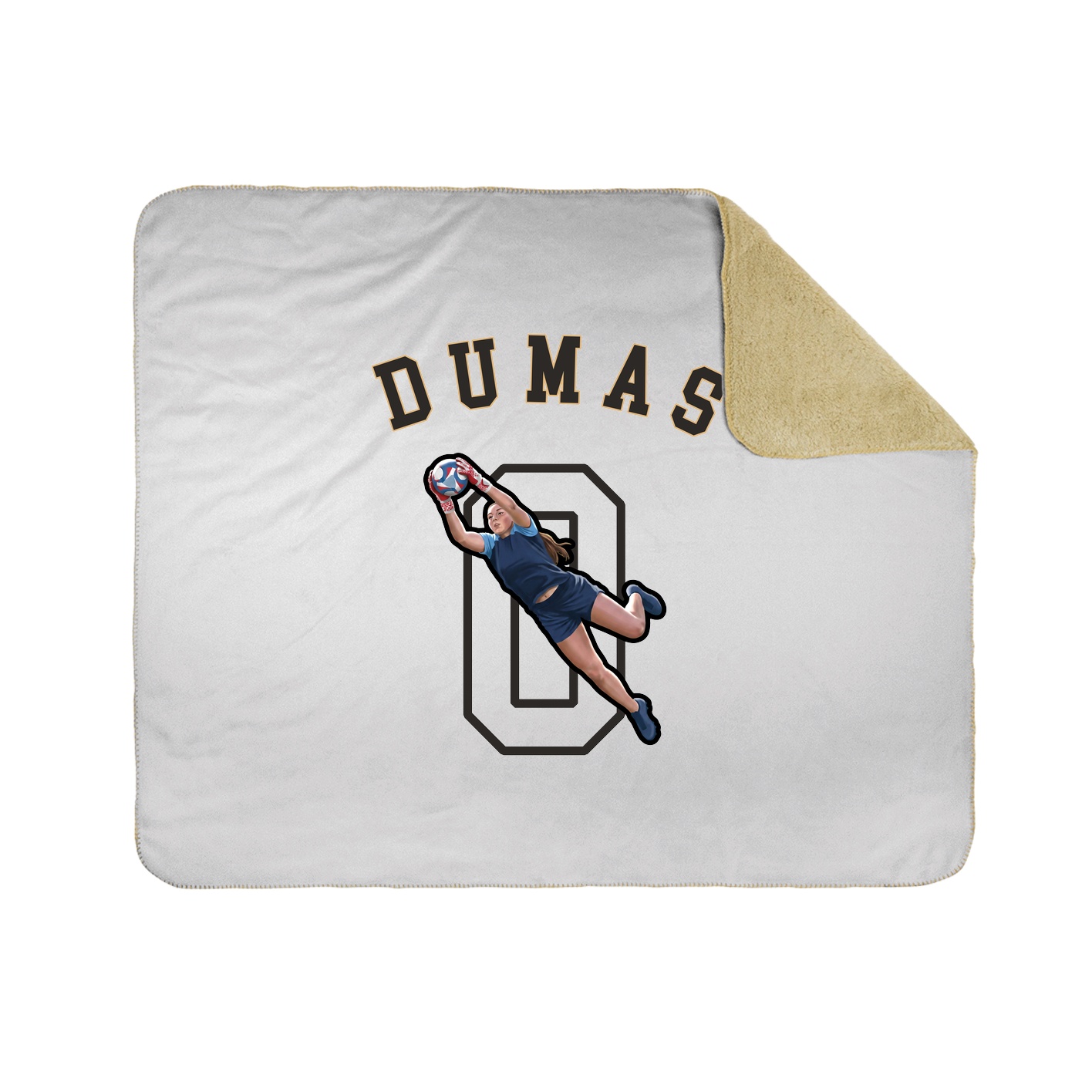 Throw Blanket — Shirsey Arch in White
