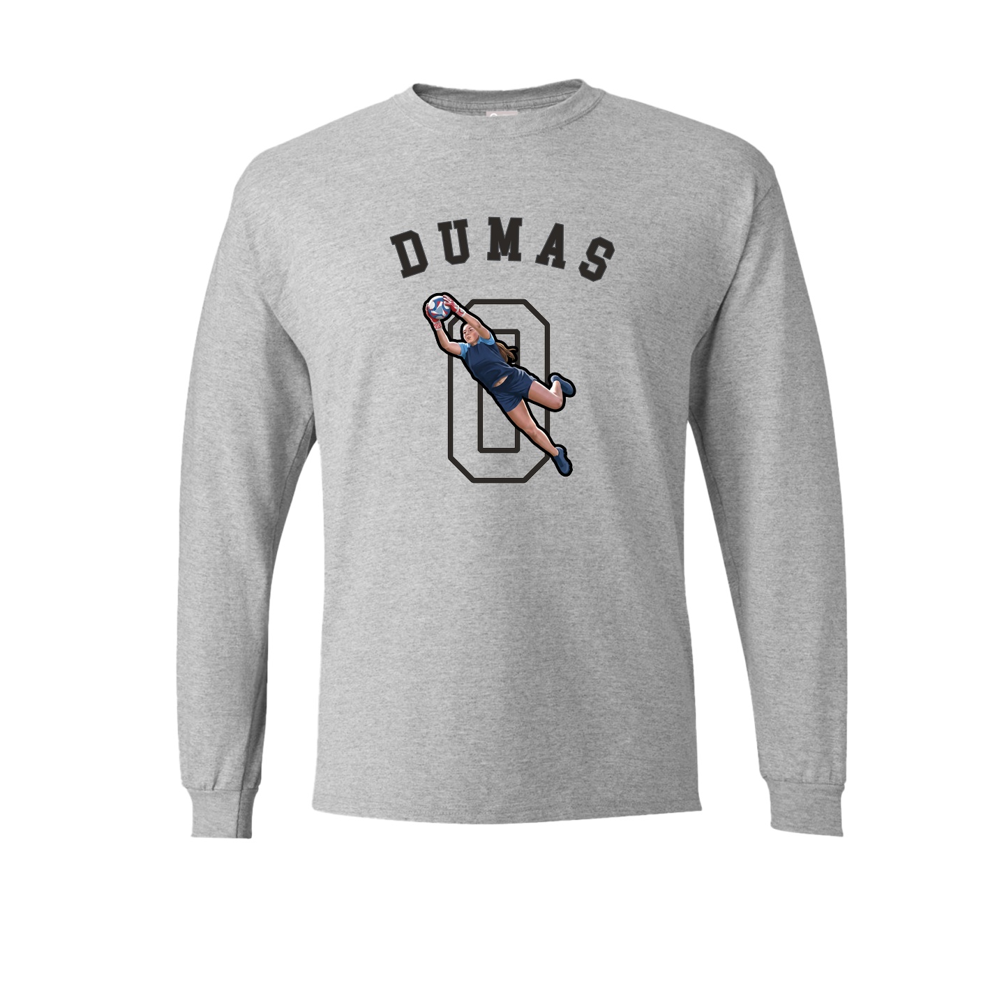 Long Sleeve Tee — Shirsey Arch in Grey