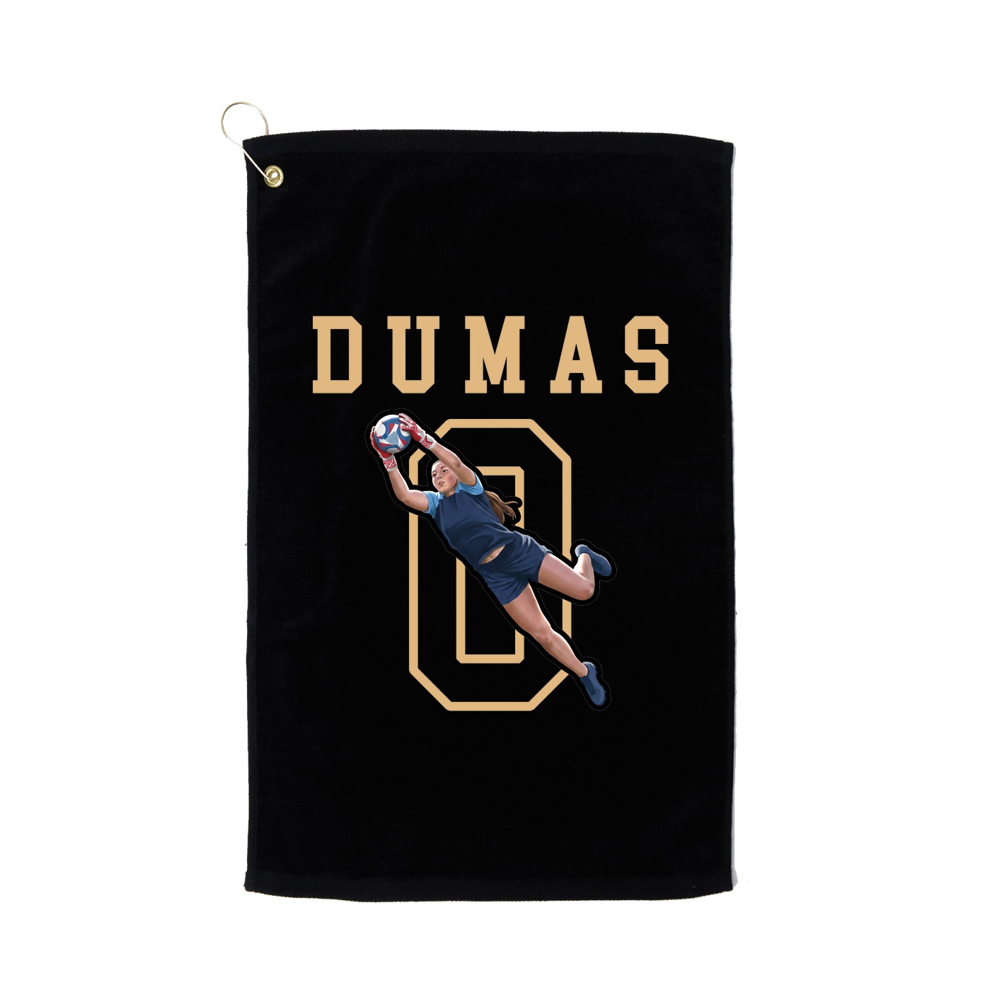 Golf Towel — Shirsey in Black