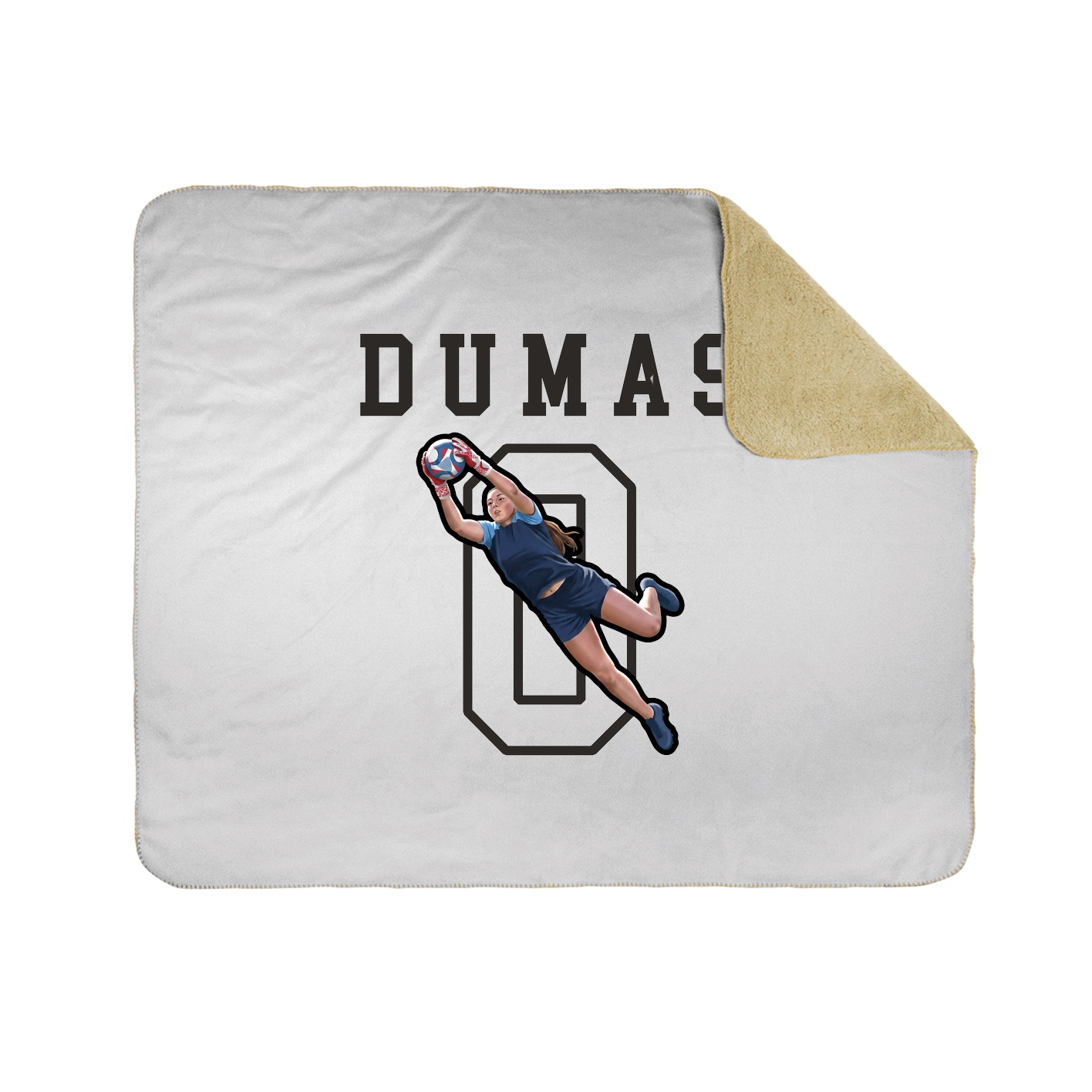 50x60 Sherpa Lined Throw Blanket