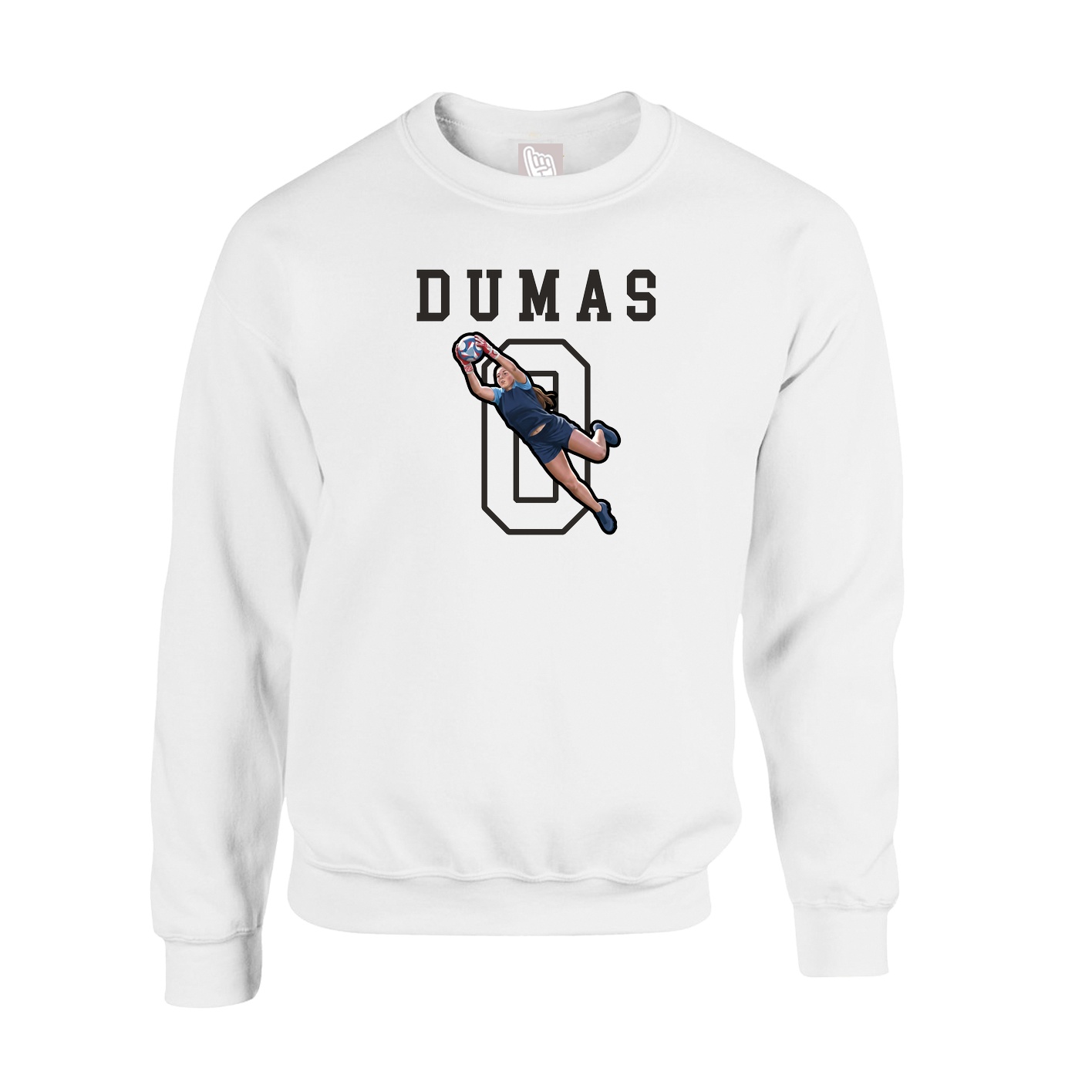 Fleece Crew — Shirsey in White