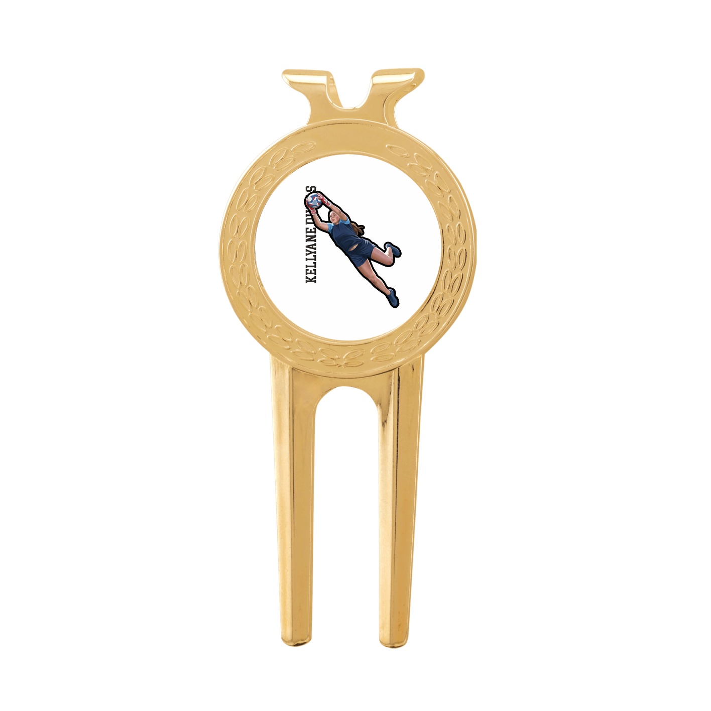 Divot Tool with Ball Marker — Name Vertical in Classic