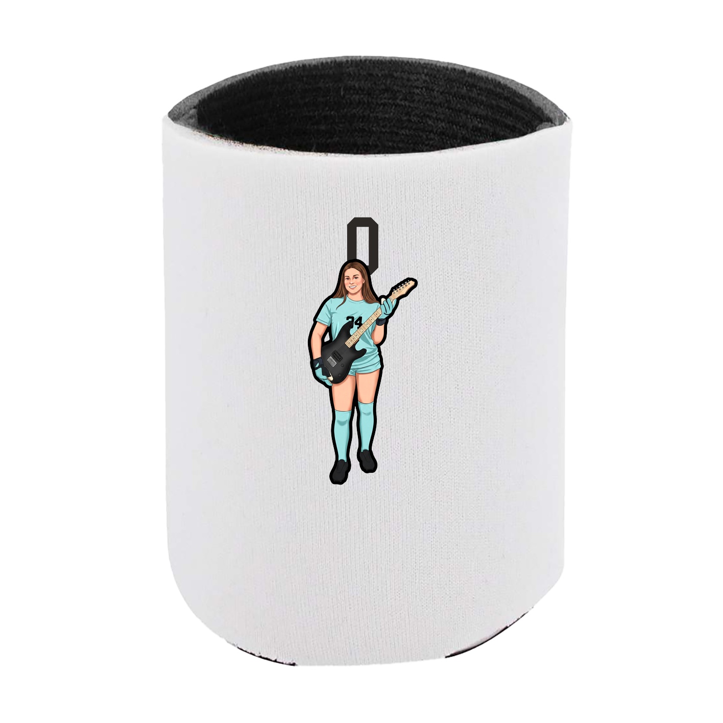 Can Holder — Number Top in White