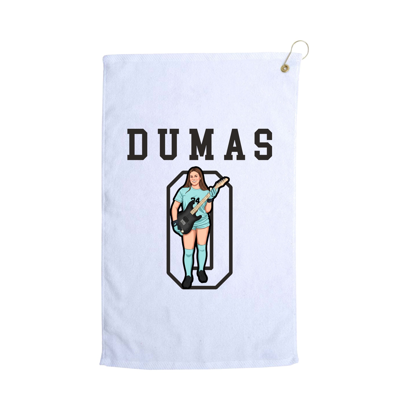 Golf Towel — Shirsey in White