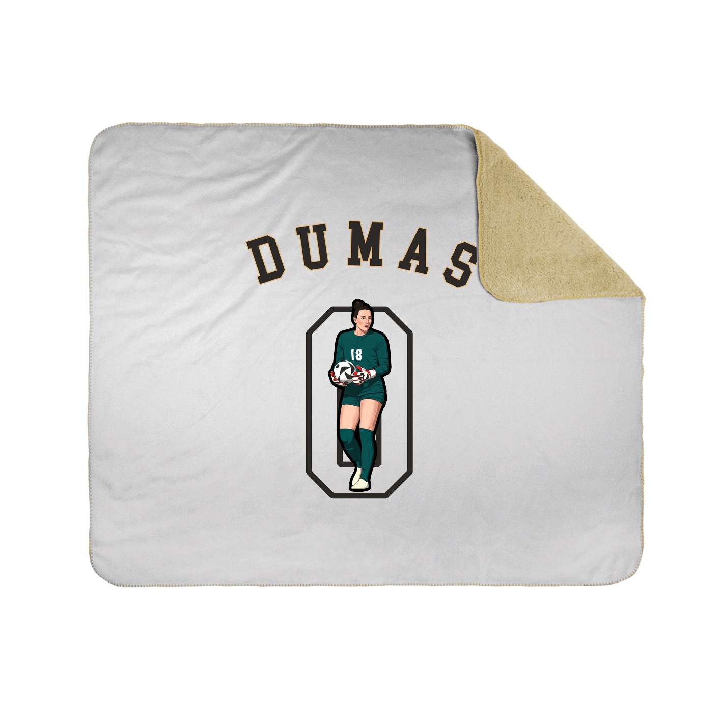 Throw Blanket — Shirsey Arch in White