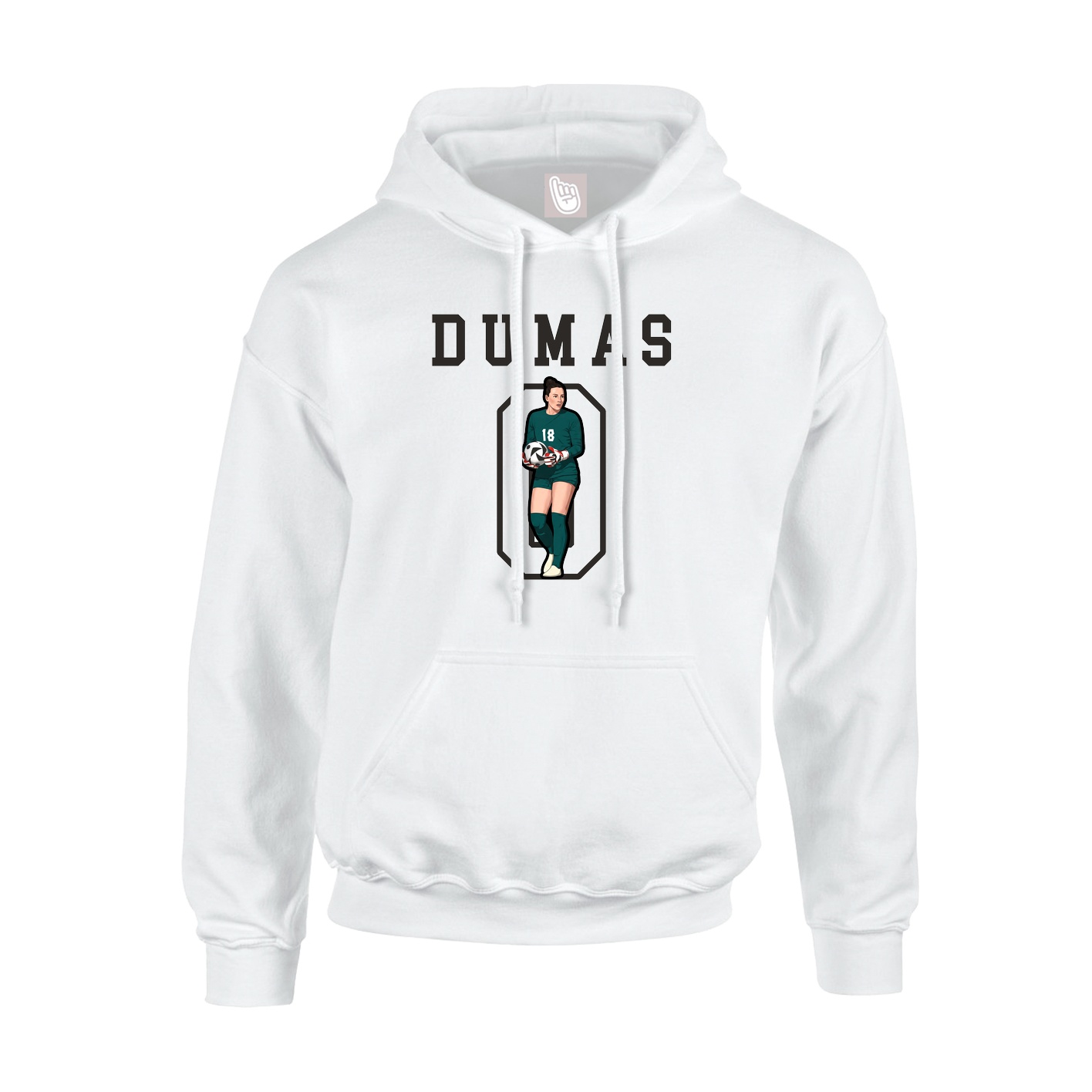 Youth Hoodie — Shirsey in White