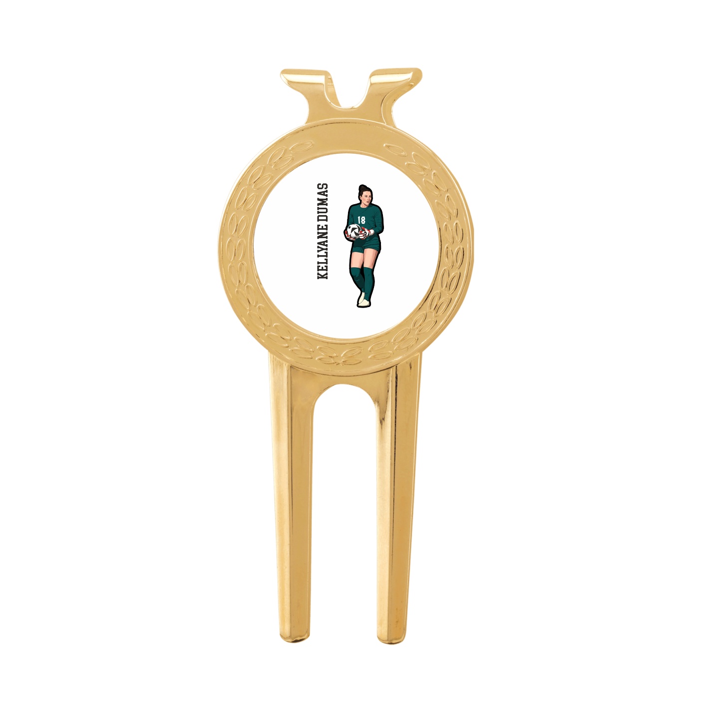Divot Tool with Ball Marker — Name Vertical in Classic