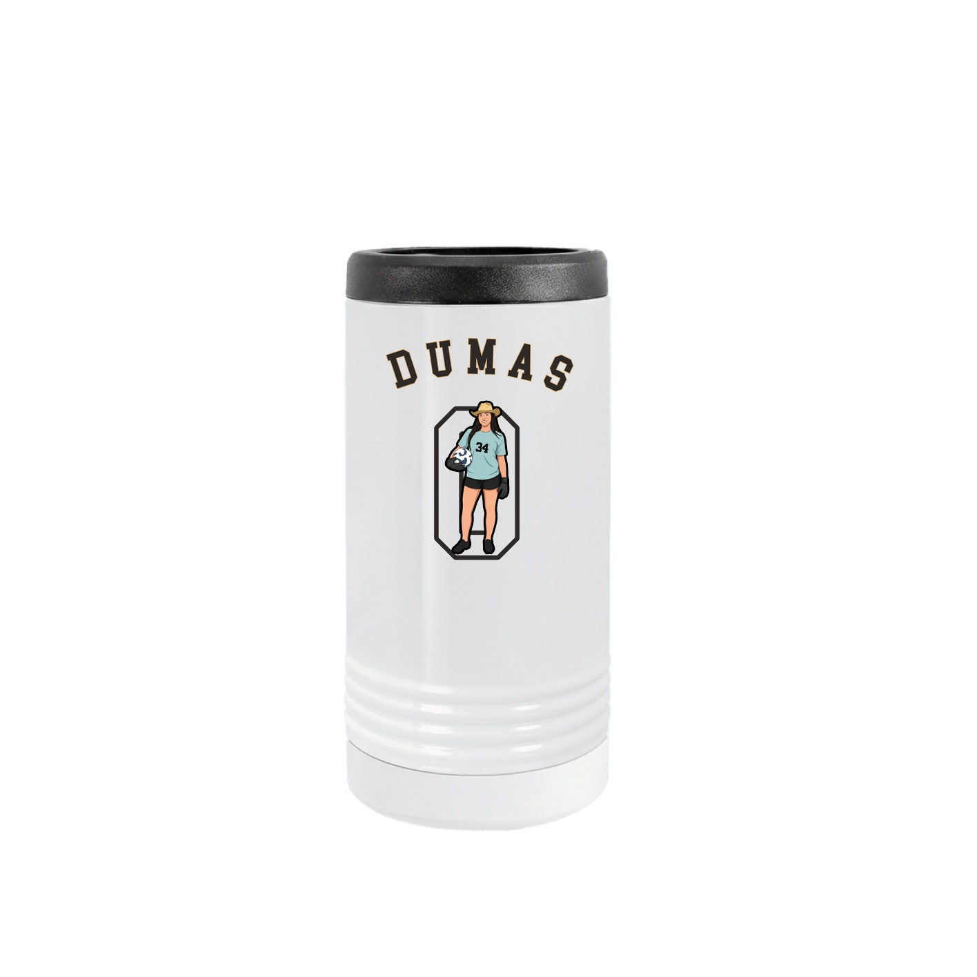 Slim Beverage Holder — Shirsey Arch in White