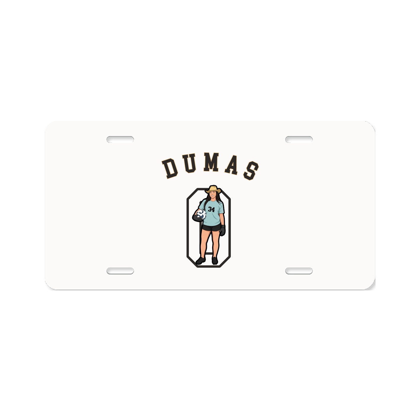 License Plate — Shirsey Arch in Classic
