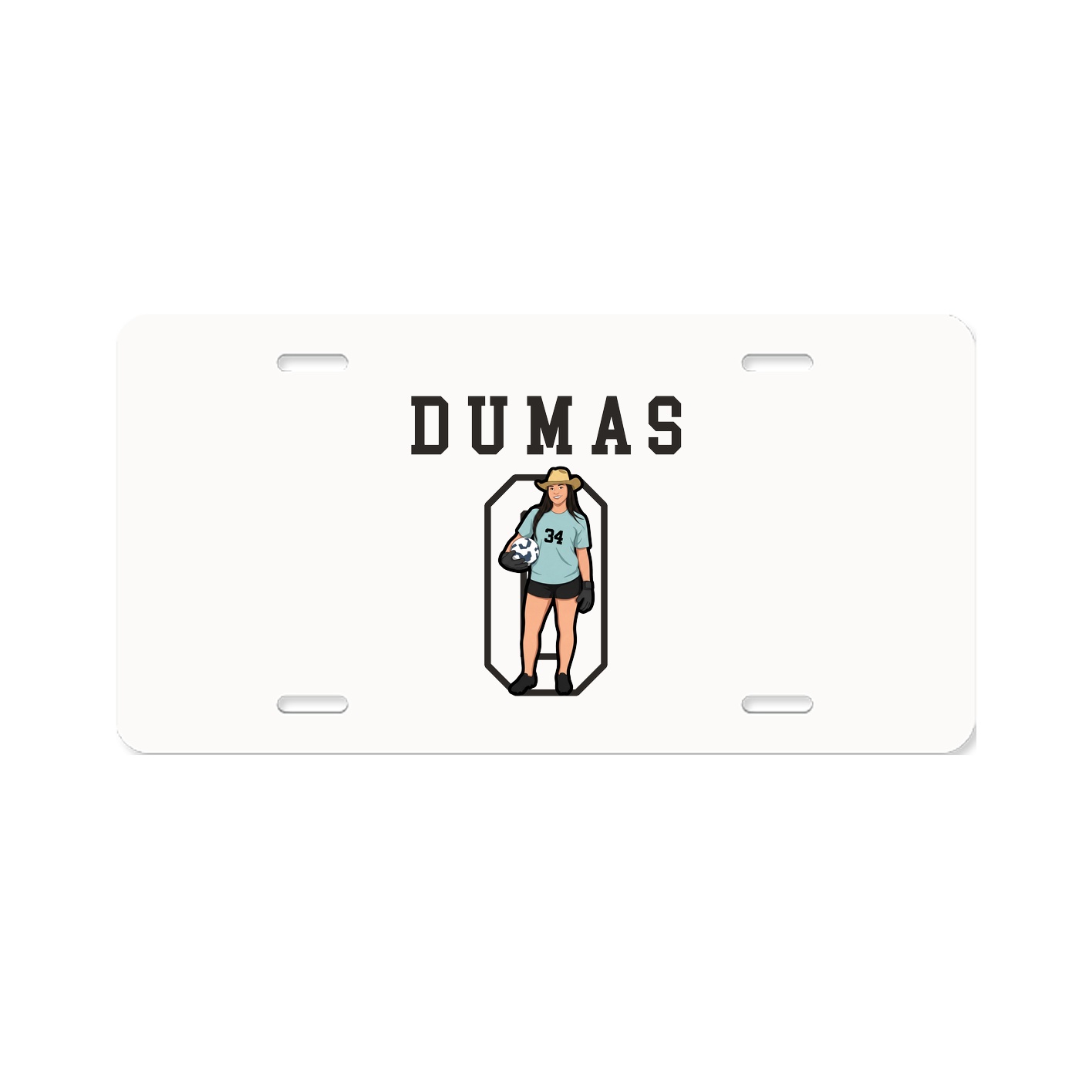 License Plate — Shirsey in Classic