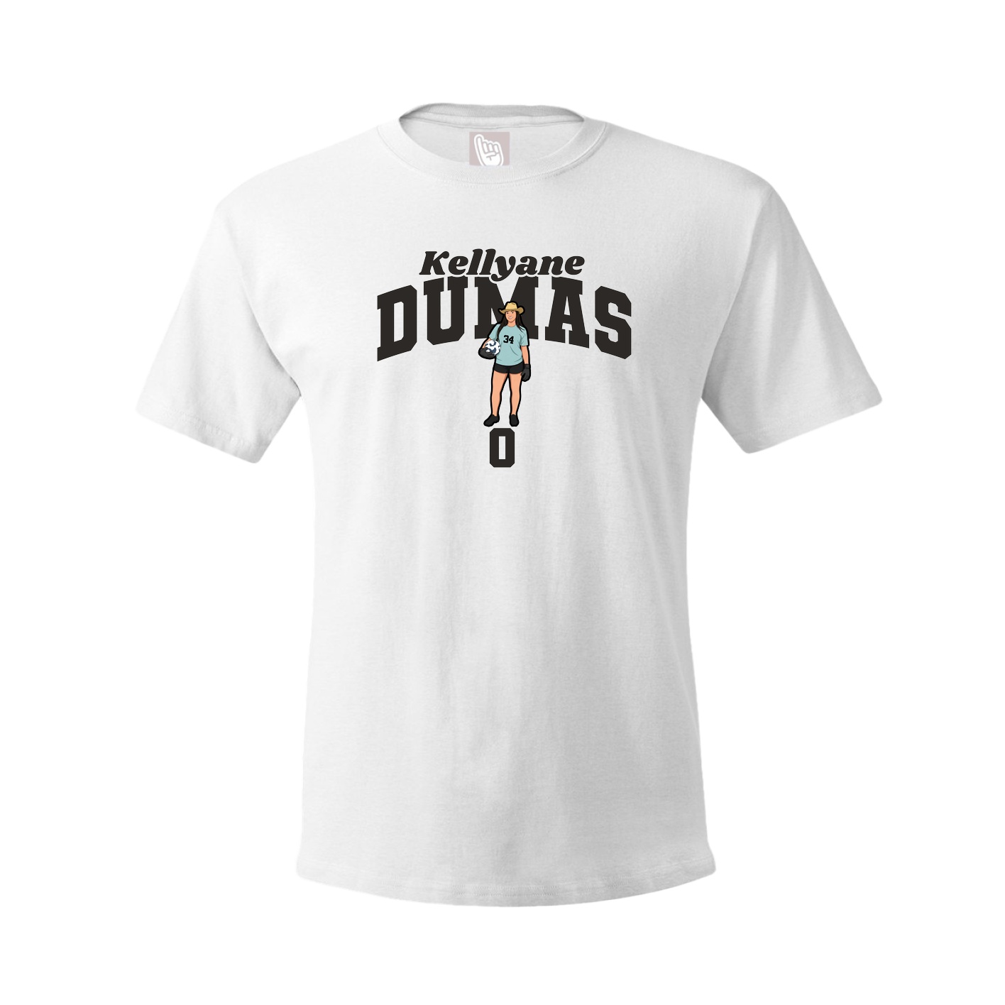 Tee — Signature Arch in White