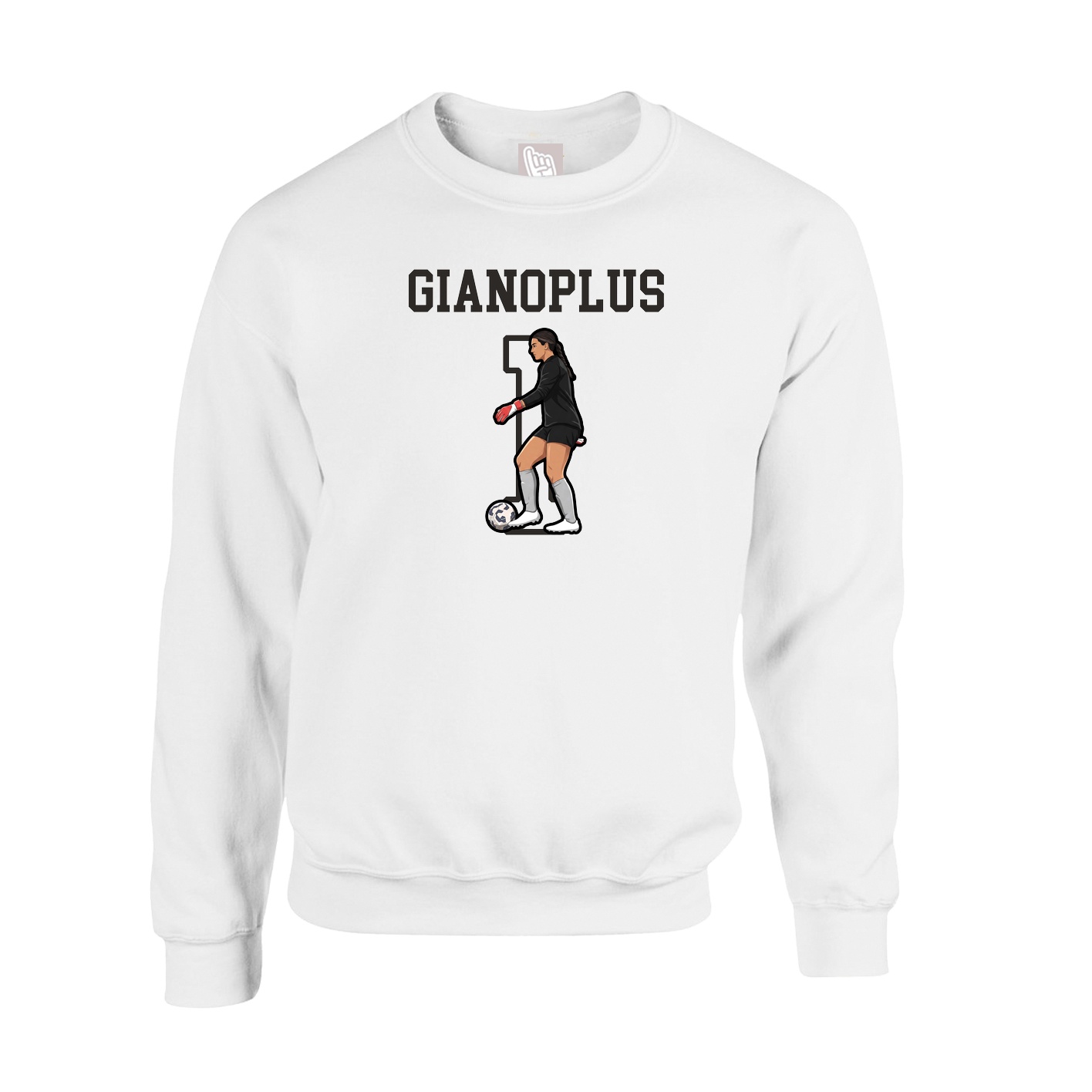 Fleece Crew — Shirsey in White