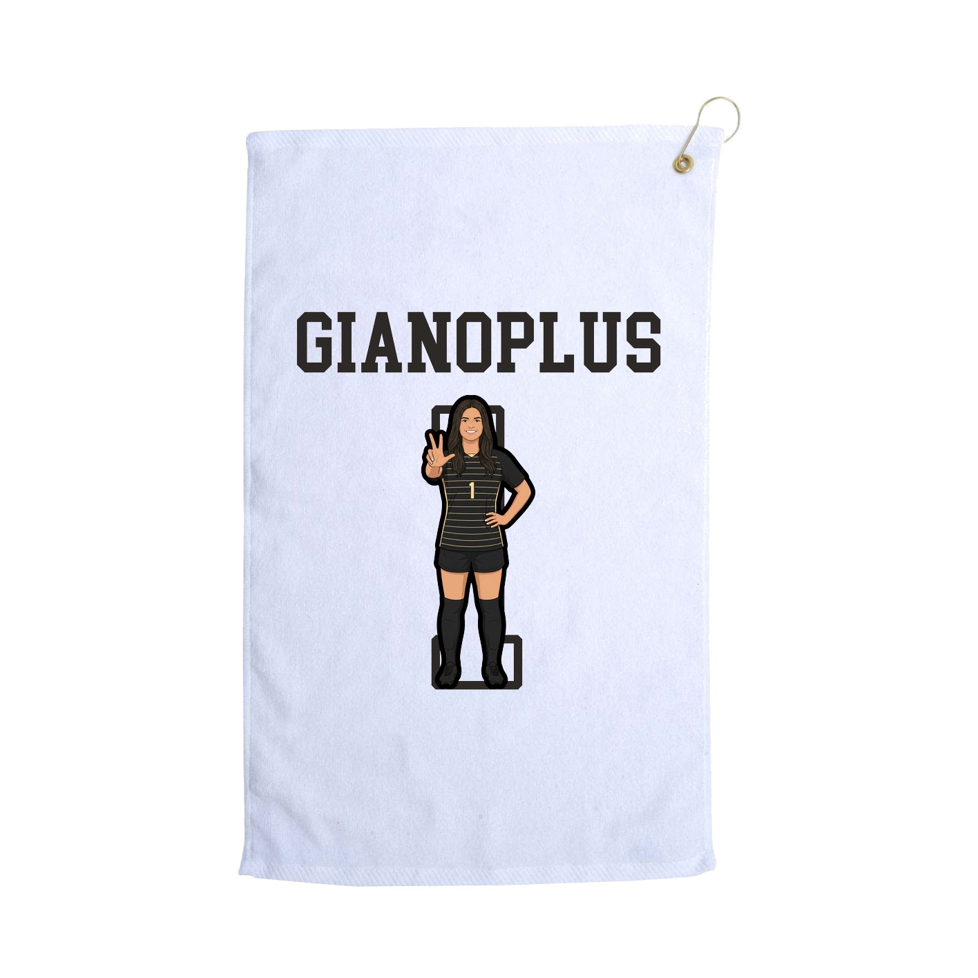 Golf Towel — Shirsey in White