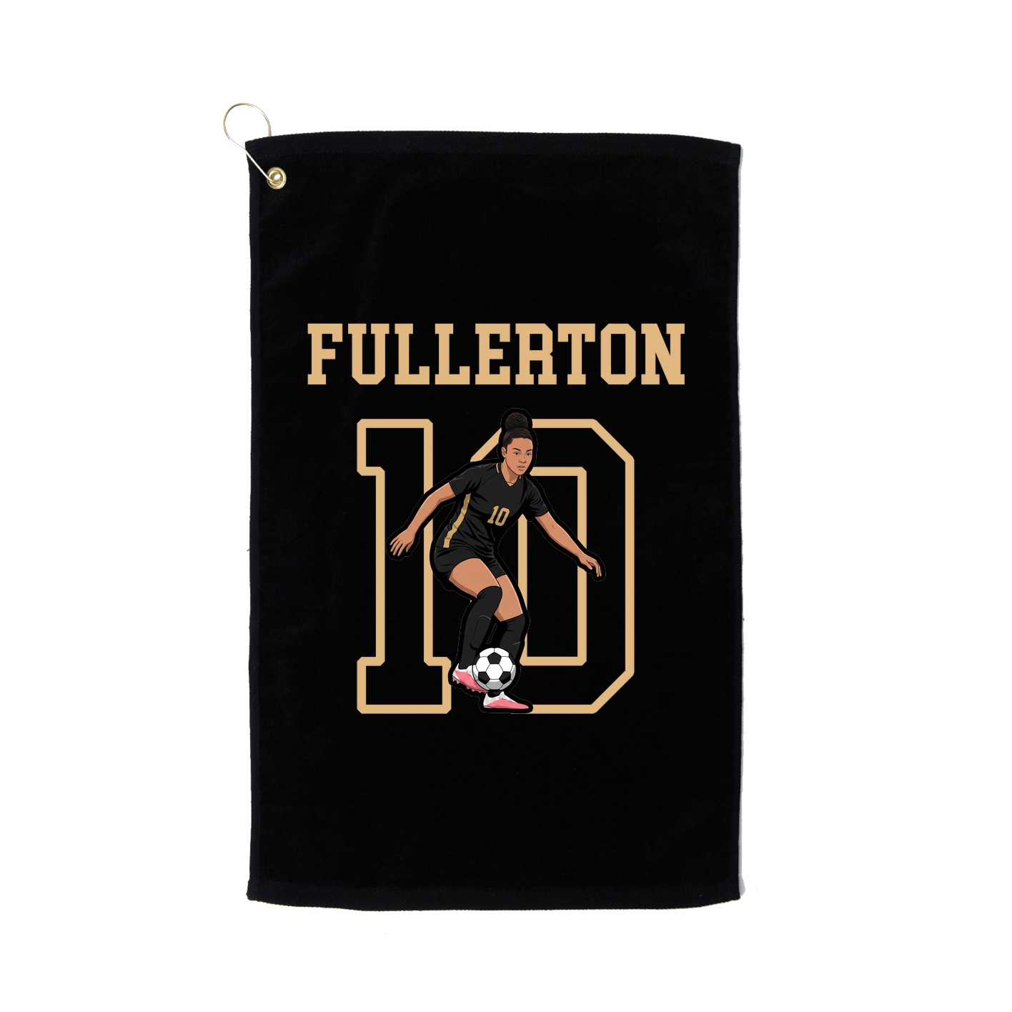 Golf Towel — Shirsey in Black