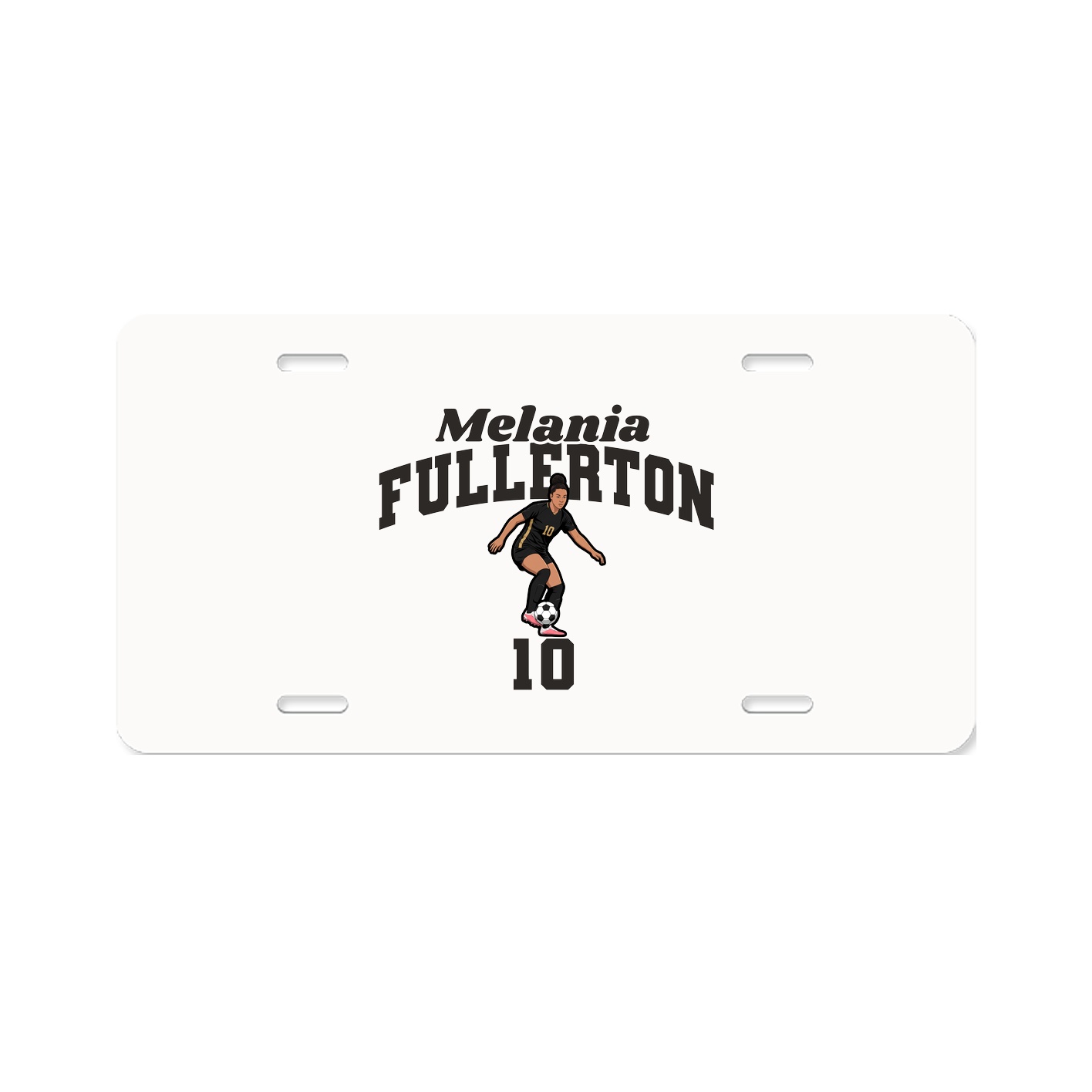 License Plate — Signature Arch in Classic