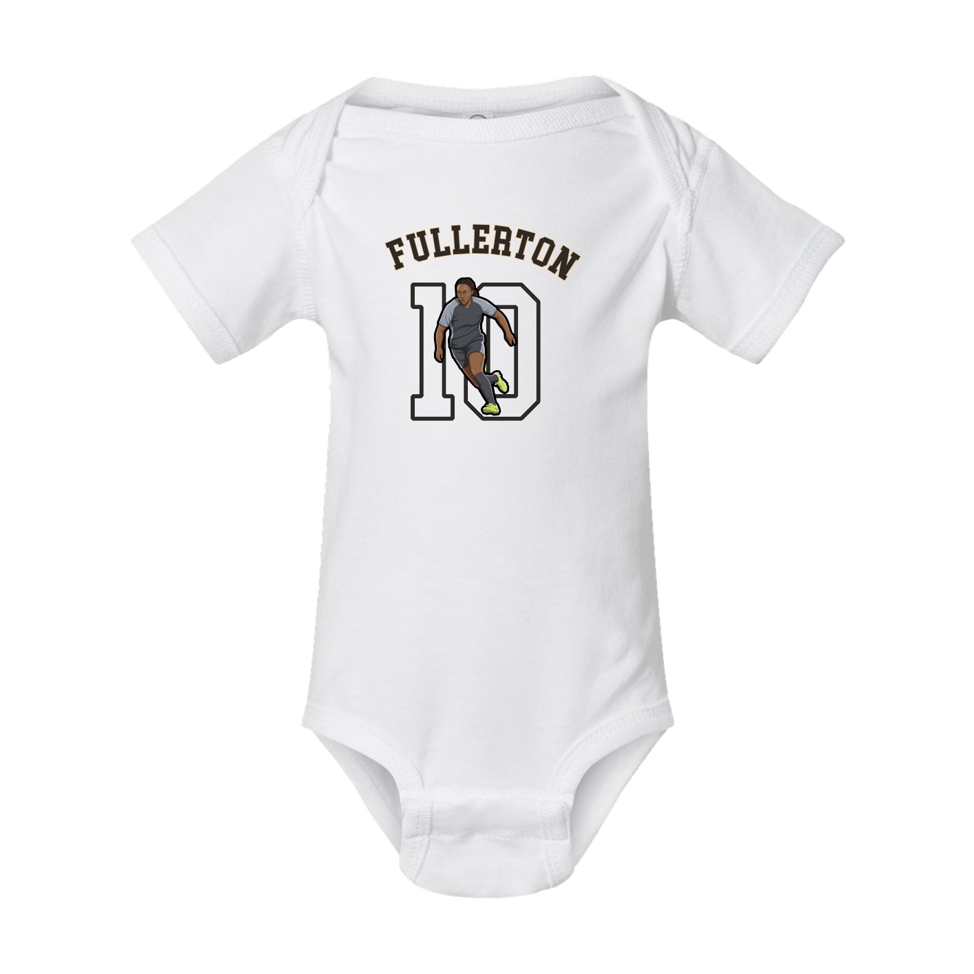 Baby Onesie — Shirsey Arch in White