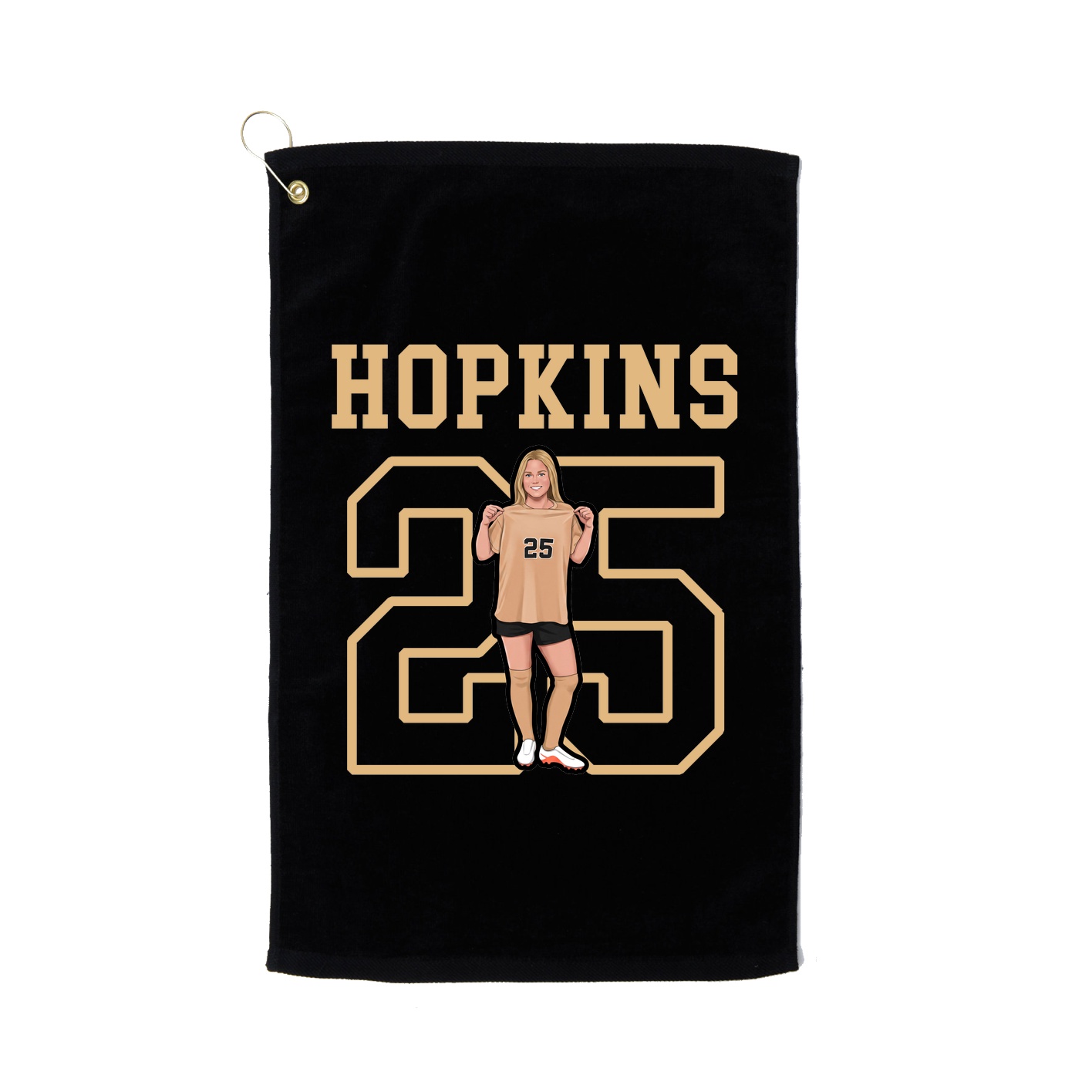 Golf Towel — Shirsey in Black