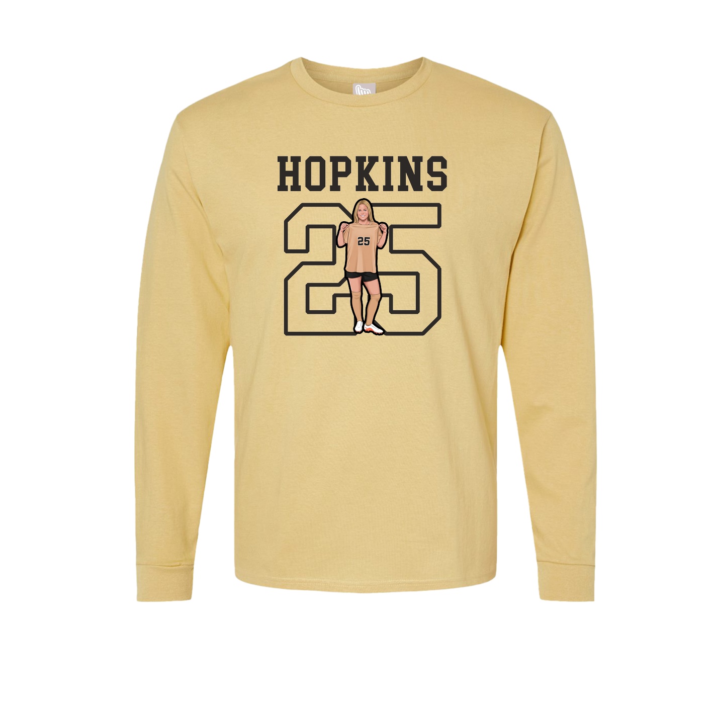 Long Sleeve Tee — Shirsey in Vegas Gold
